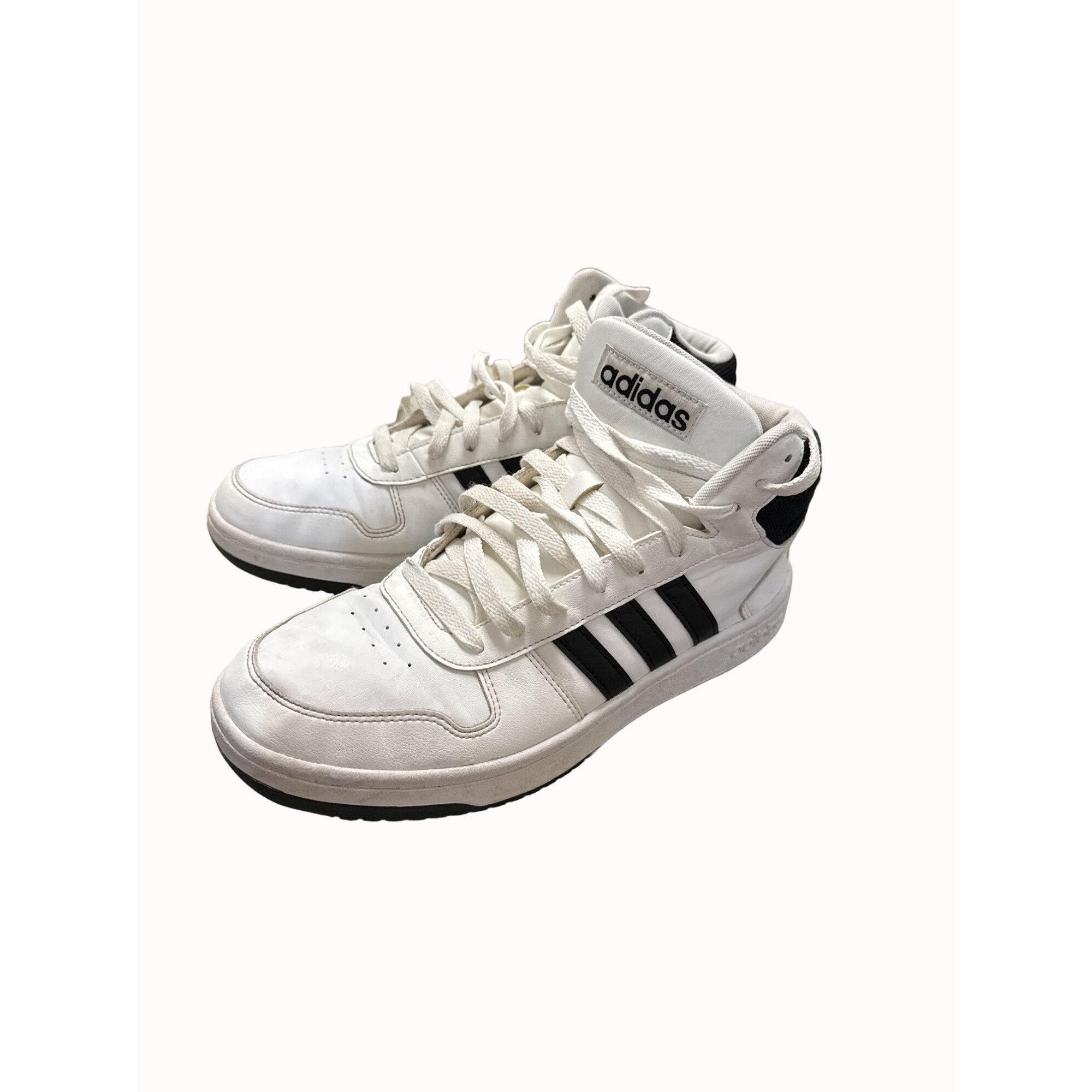 Adidas Adidas hoops basketball shoes sneakers men’s white size 11 S Size US 11 / EU 44 - 16 Thumbnail