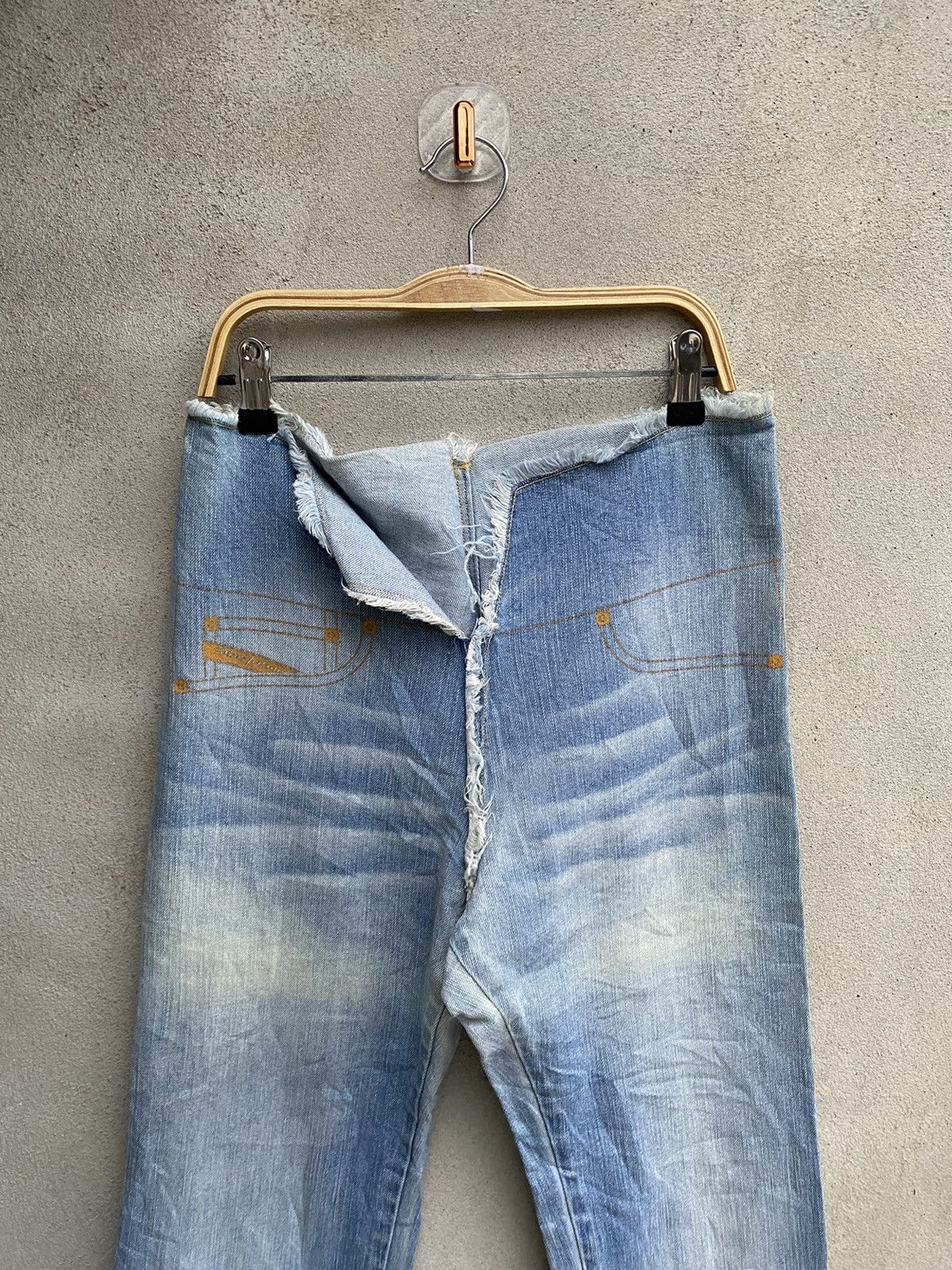 Designer × Diesel Diesel Jeans Size 29" - 4 Thumbnail
