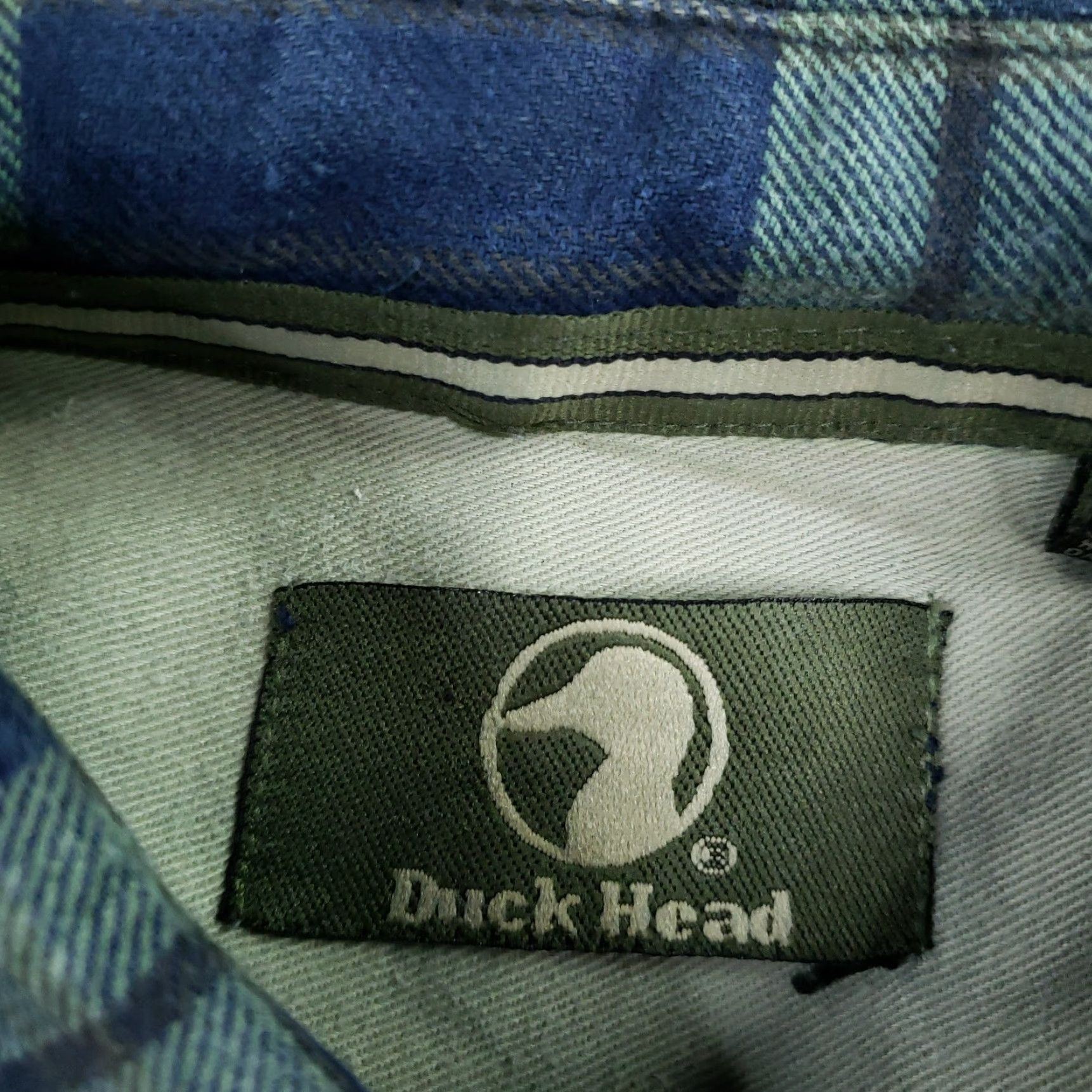 Vintage VINTAGE Duck Head Shirt Men L Blue Plaid Long Sleeve Button Up 100% Cotton Size US L / EU 52-54 / 3 - 5 Thumbnail