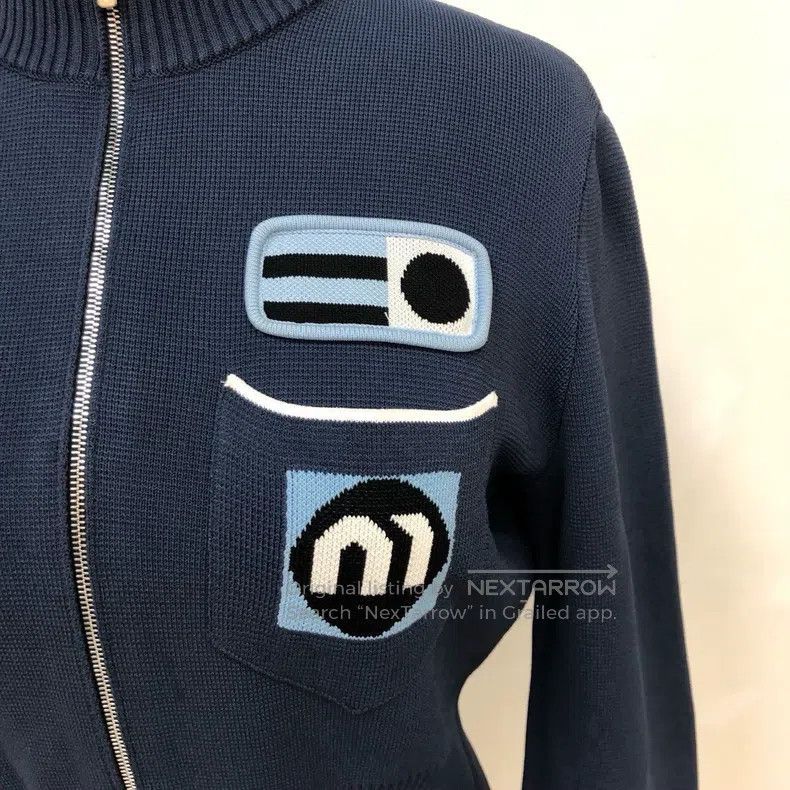 Miu Miu Miu Miu 40 Embroidered logo zipper coat Size M / US 6-8 / IT 42-44 - 5 Thumbnail