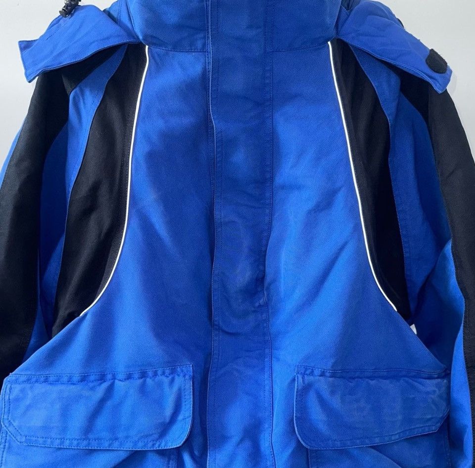 Balenciaga BALENCIAGA FW16 Black Blue Splice Swing Parka 2412-Nextarrow Size XS / US 0-2 / IT 36-38 - 3 Thumbnail
