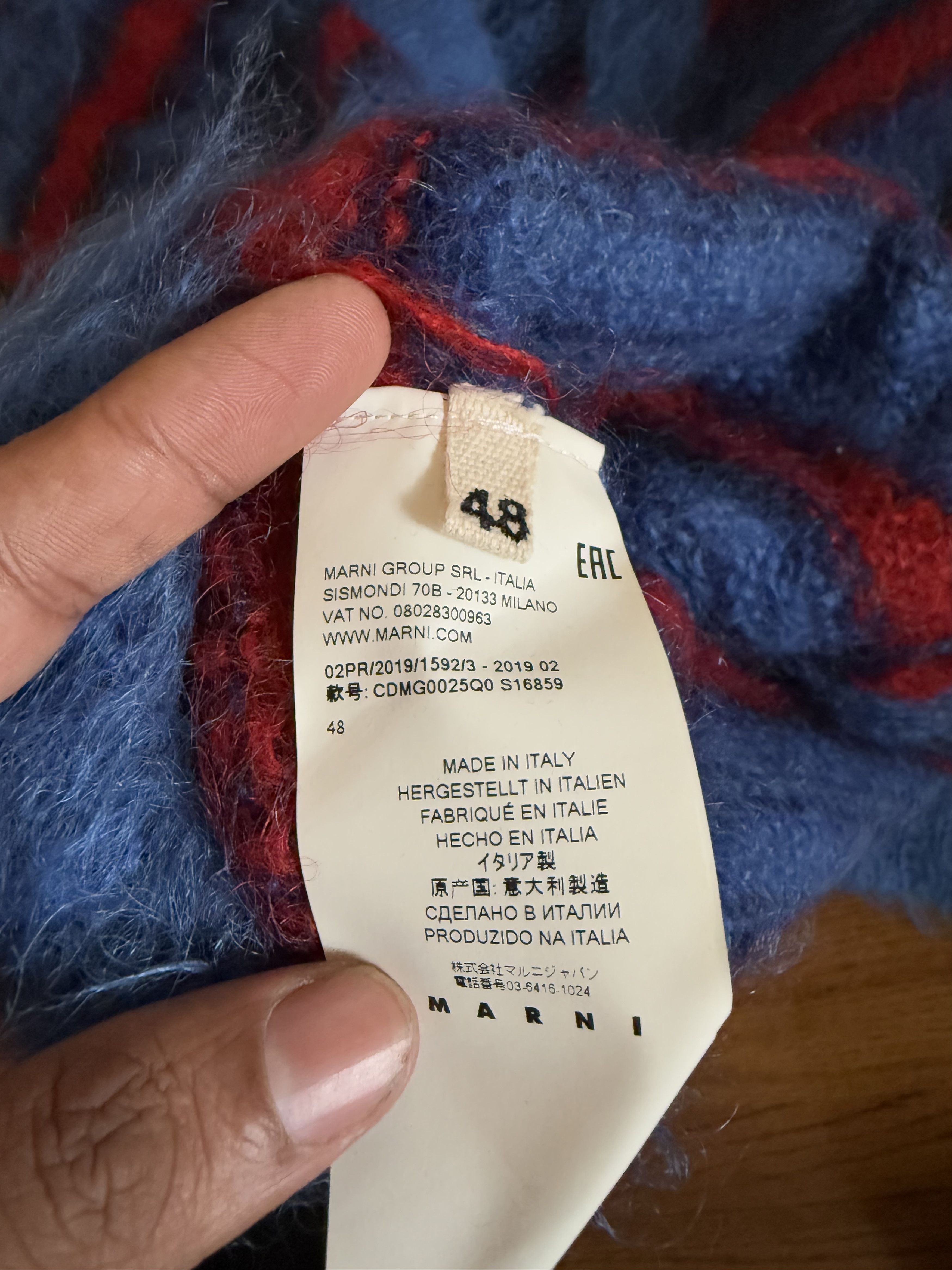 Marni Marni Mohair Cardigan *1st drop Size US M / EU 48-50 / 2 - 6 Thumbnail