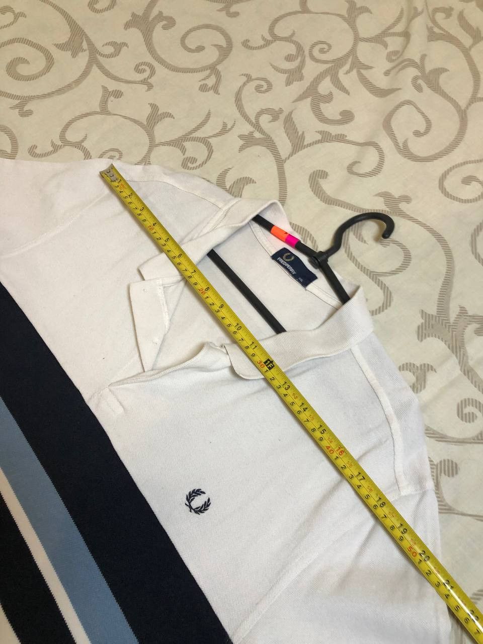 Fred Perry Vintage Fred Perry Classic Fit Striped Polo Size US XXL / EU 58 / 5 - 6 Thumbnail