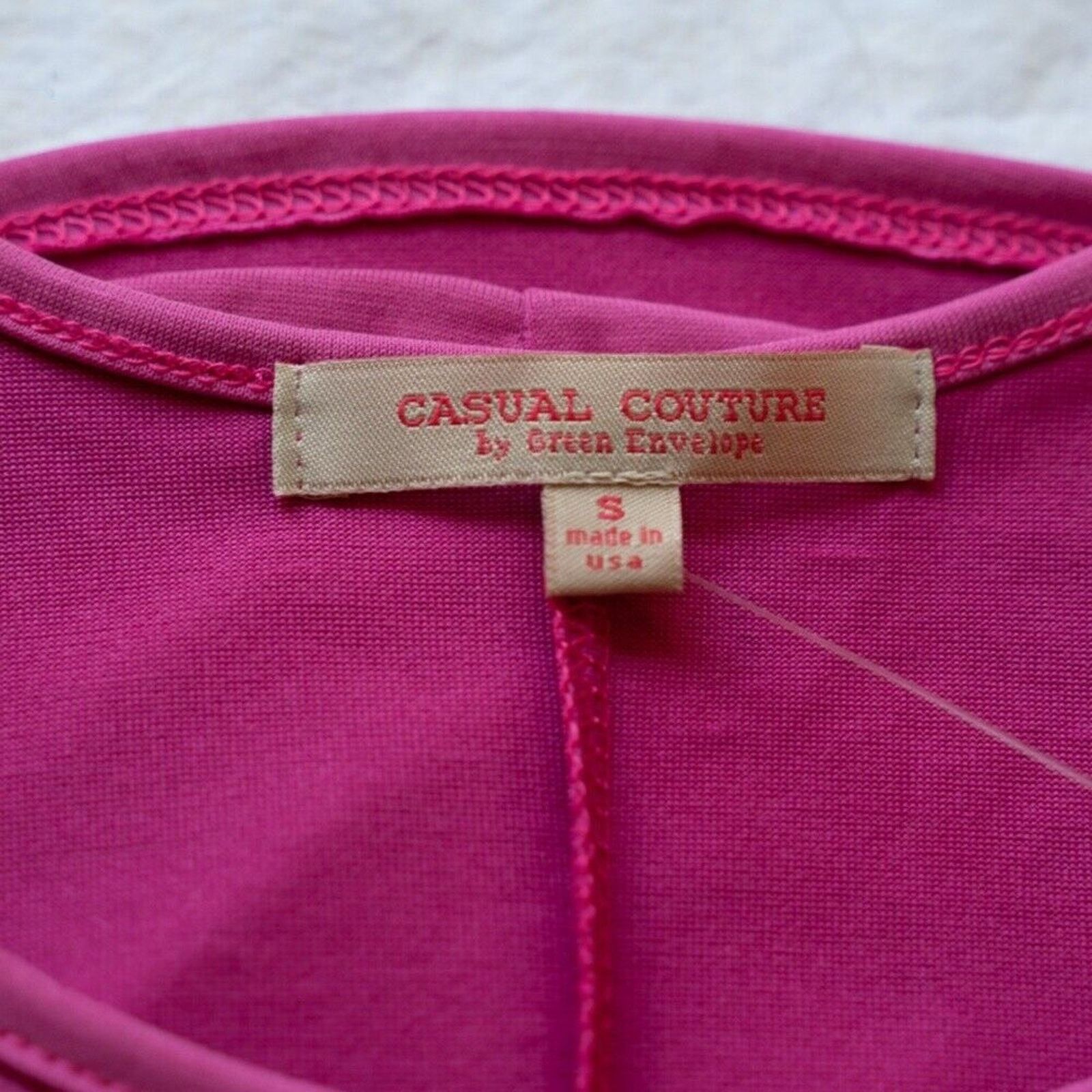 Other NWT Neiman Marcus Pink Cold Shoulder Scoop Neck Top Casual Size S / US 4 / IT 40 - 2 Thumbnail