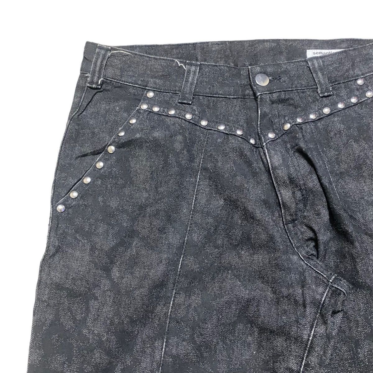 semanticdesign Semantic Design Fleur Denim Flare Jeans Studded Size US 30 / EU 46 - 5 Thumbnail
