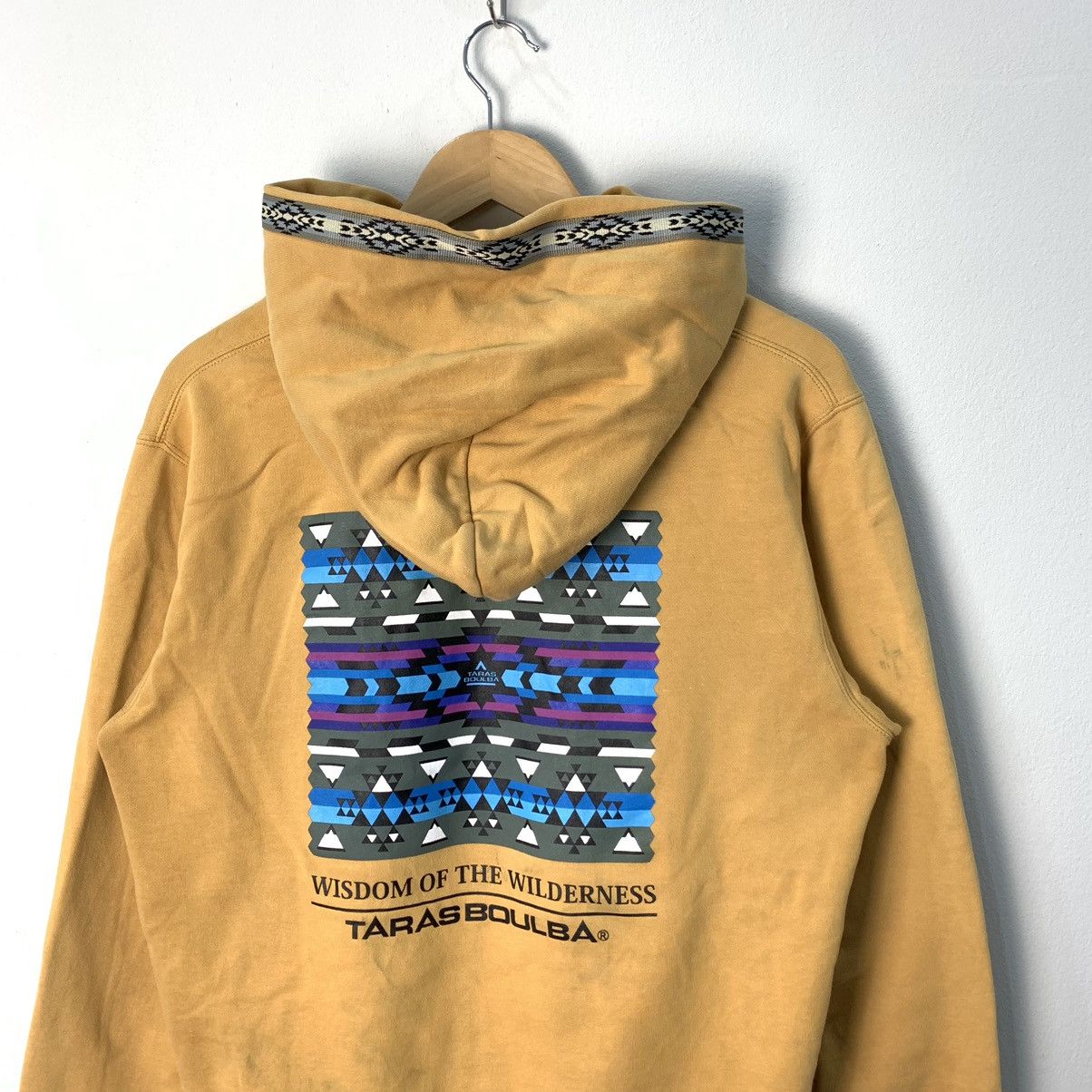 Asics Taras Boulba Hoodies Yellow Hooded Jumper Size US L / EU 52-54 / 3 - 7 Thumbnail