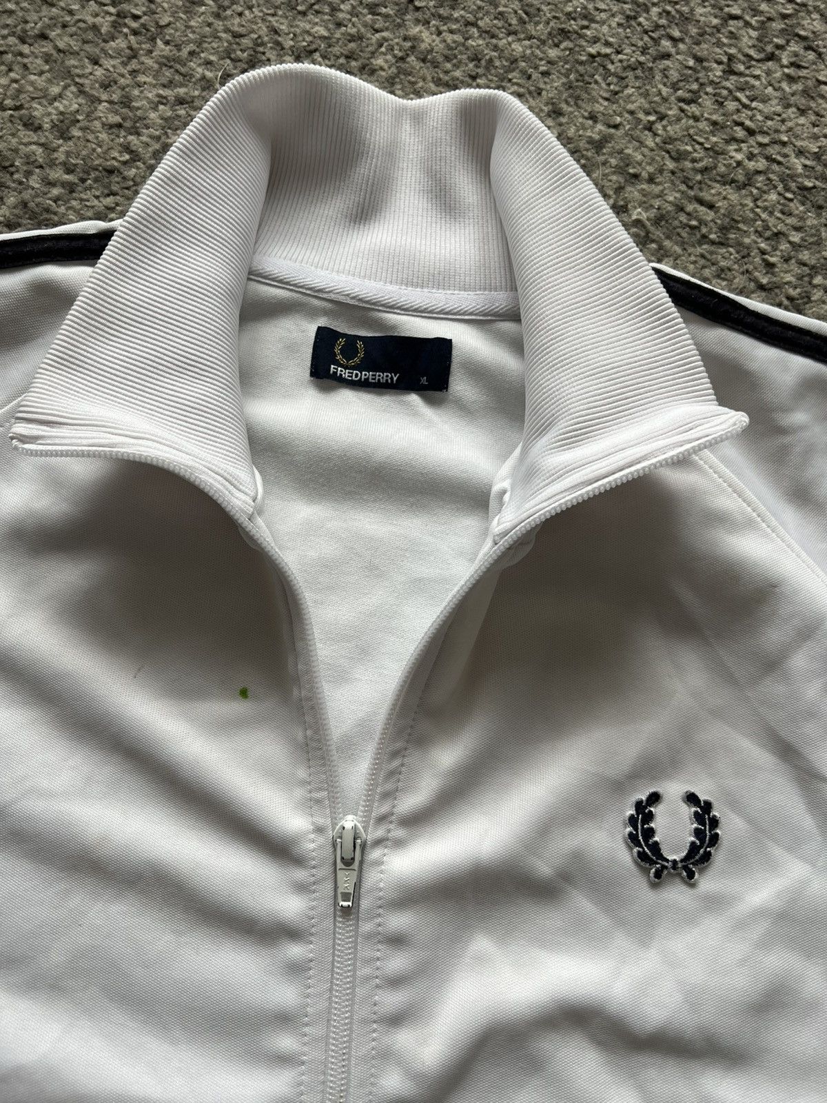 Fred Perry Fred Perry Jacket Mens Twin Taped Track Size US XL / EU 56 / 4 - 3 Thumbnail