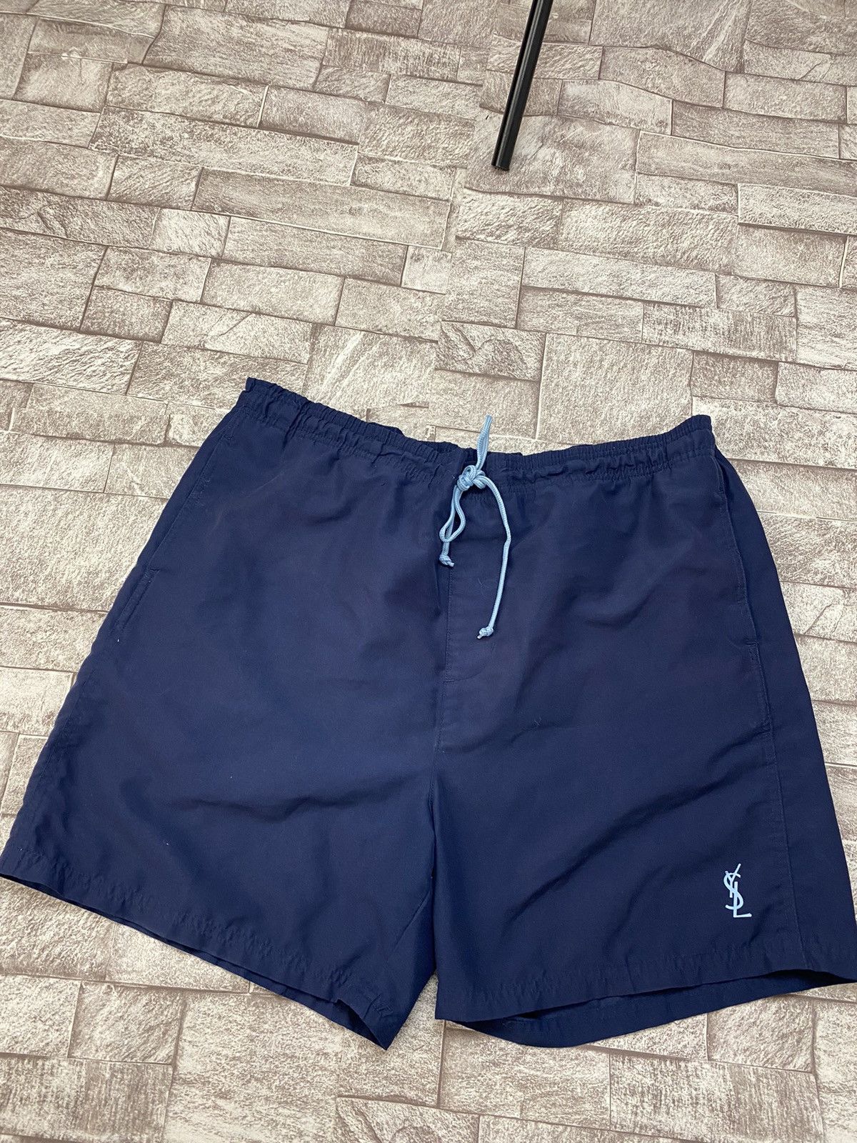 Vintage × Yves Saint Laurent Yves Saint Laurent Shorts by Y2K style L Size US 32 / EU 48 - 5 Thumbnail