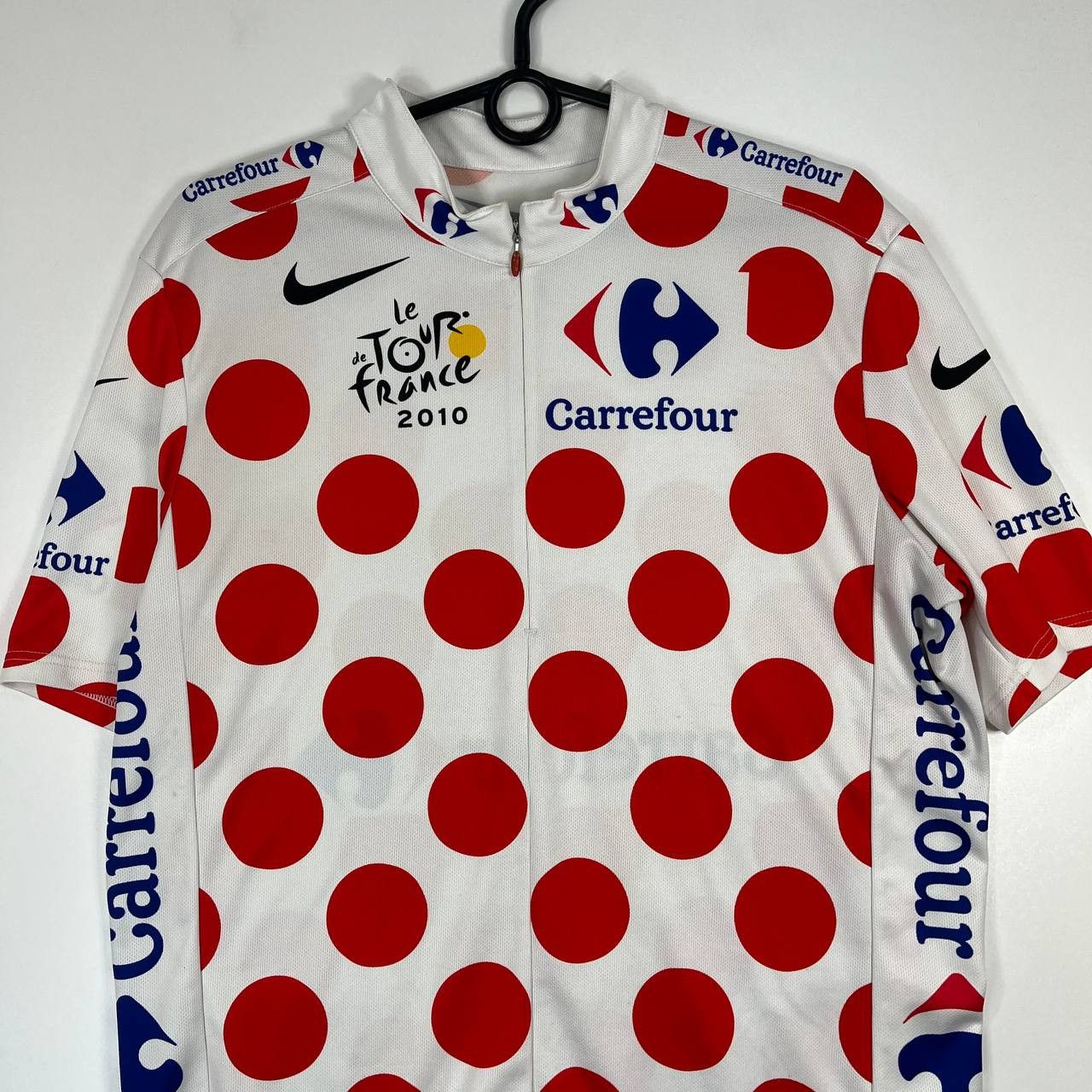 Nike Nike Tour De France 2010 Dot Cycling Jersey Mens Size L Size US L / EU 52-54 / 3 - 2 Thumbnail