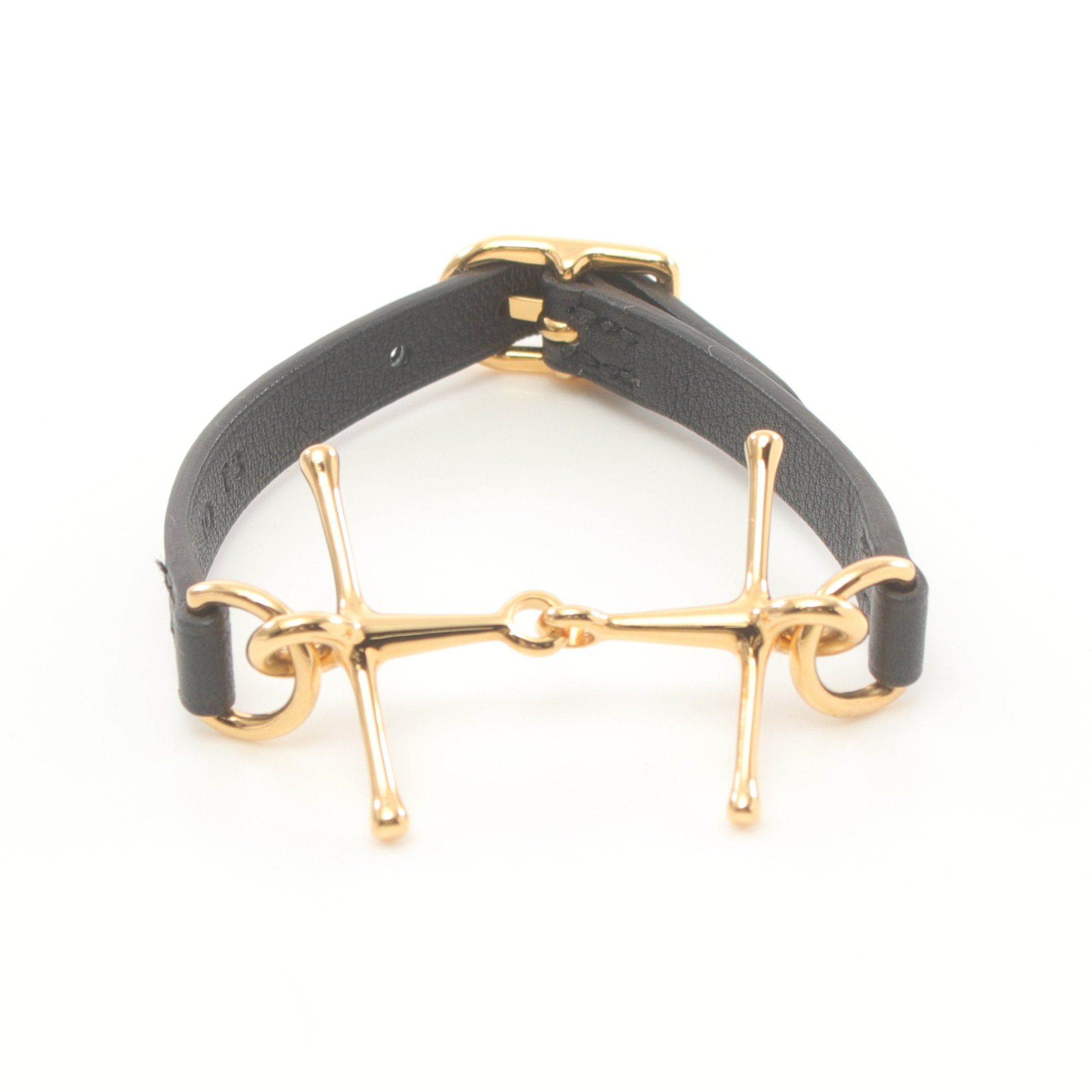 Hermes Hermes Mall Bracelet Veau Swift Black A Stamp Size ONE SIZE - 1 Thumbnail