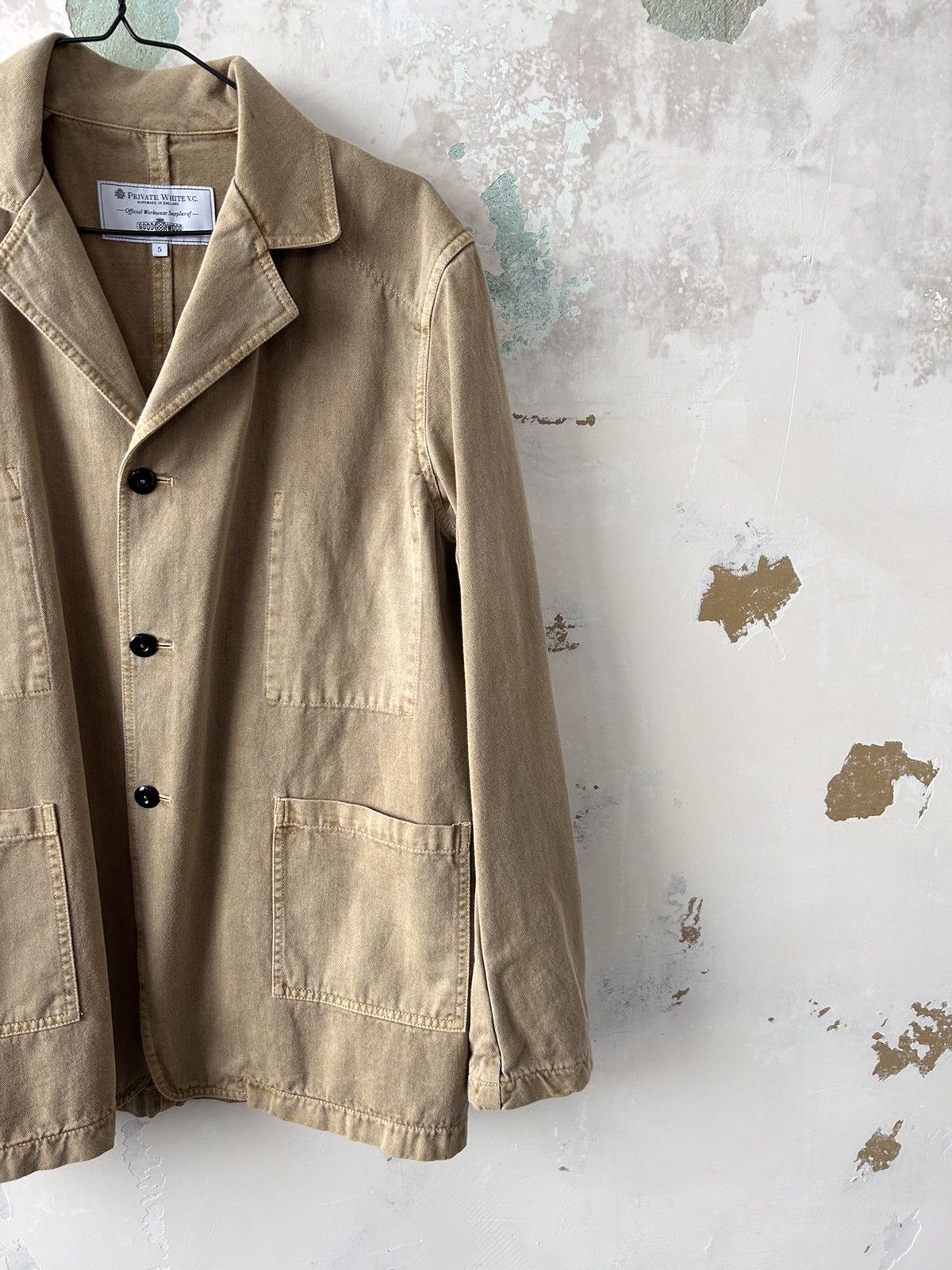 Private White V.C. Private White V.C. Button jacket England Size US XL / EU 56 / 4 - 2 Thumbnail