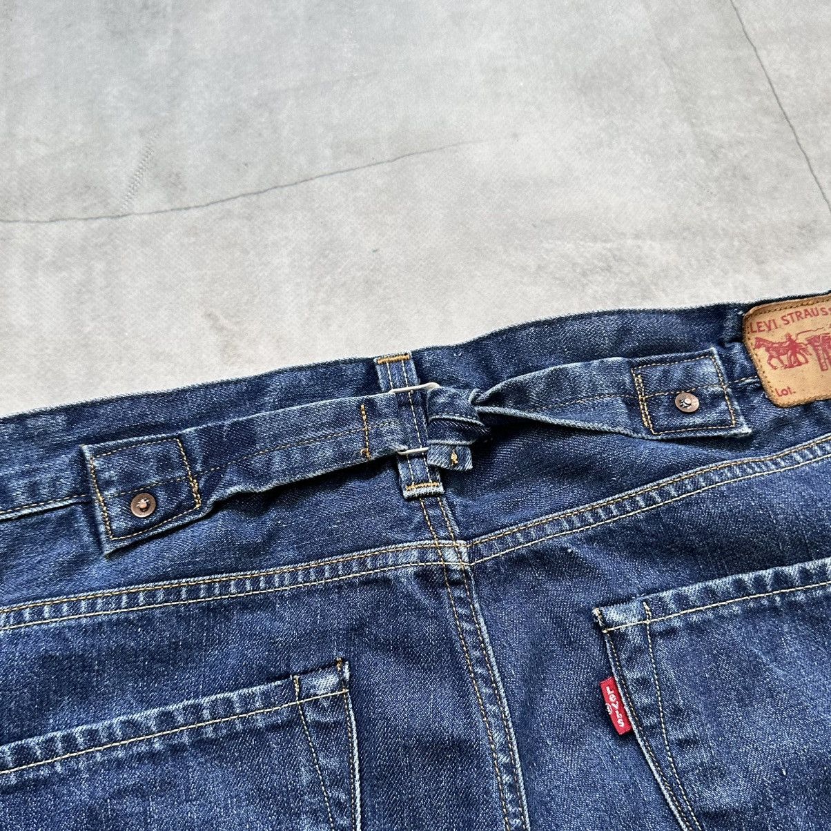 Engineered Garments × Levi's Vintage Levis Engineered Jeans Twisted Seams Cinch Buckle Size US 32 / EU 48 - 4 Thumbnail