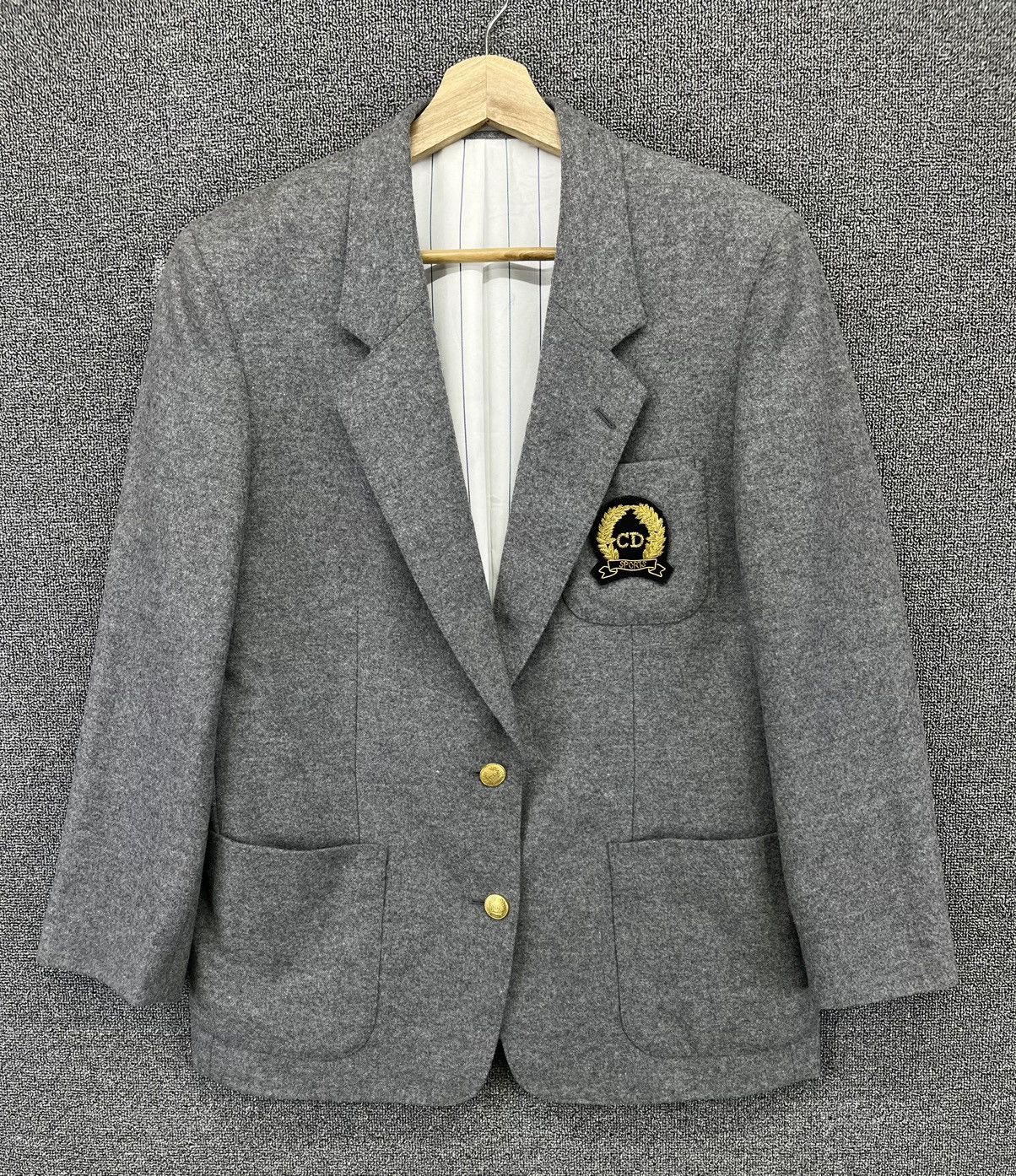 Christian Dior Monsieur Vintage Christian Dior Monsieur Wool Blazer Coat Jacket Size US L / EU 52-54 / 3 - 1 Thumbnail