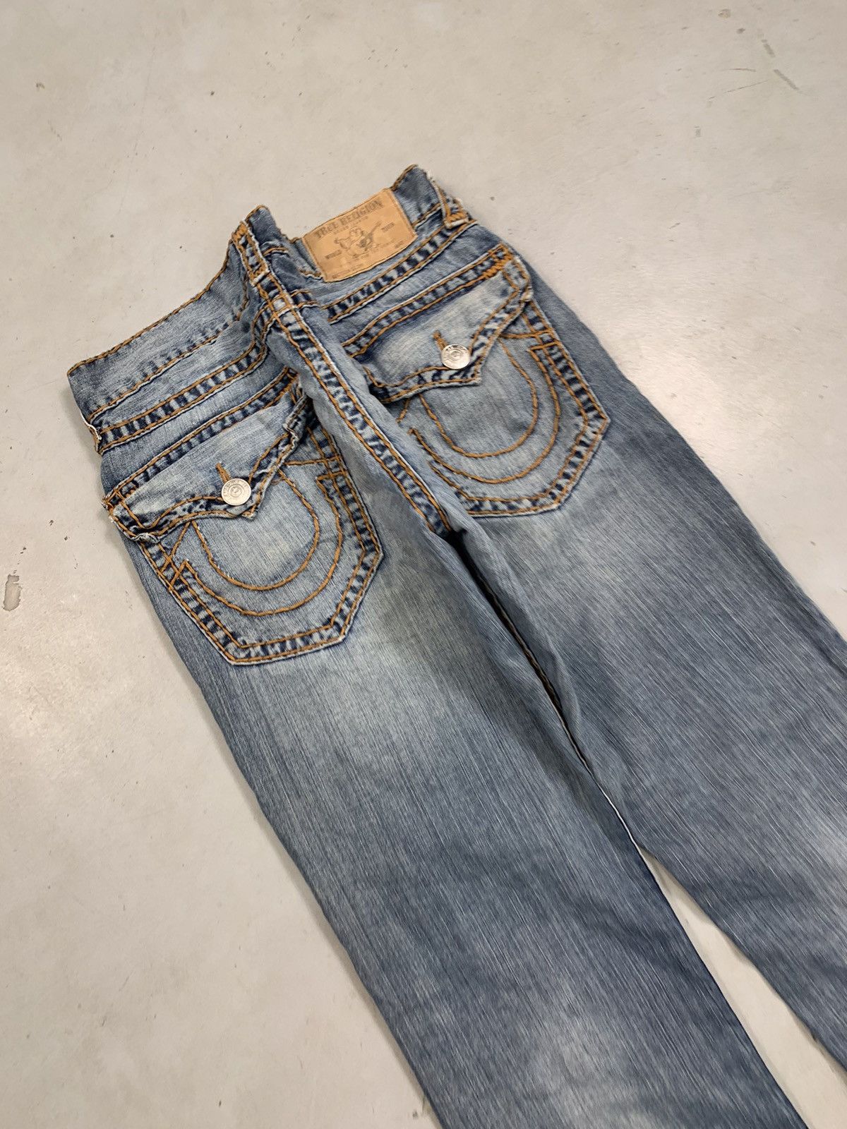 True Religion Vintage true religion thread embroidered straight denim Size US 36 / EU 52 - 2 Thumbnail