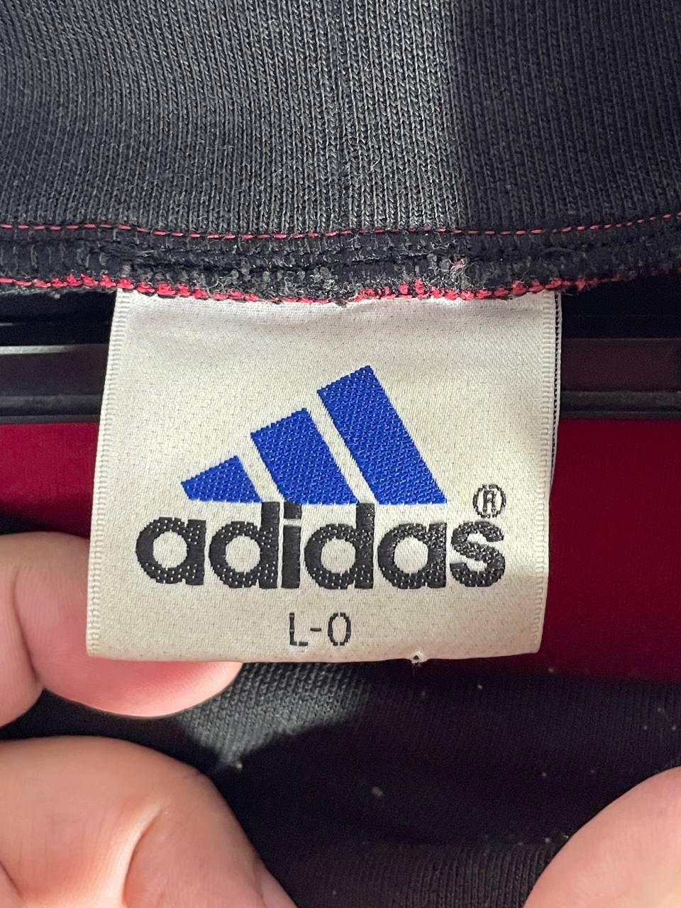 Adidas Vintage 90s adidas sweatshirt jumpuer pullover size L Size US L / EU 52-54 / 3 - 8 Thumbnail