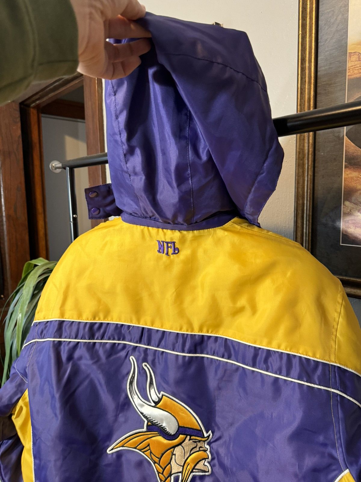 NFL × Vintage Vintage Minnesota Vikings Jacket Size US XL / EU 56 / 4 - 6 Thumbnail