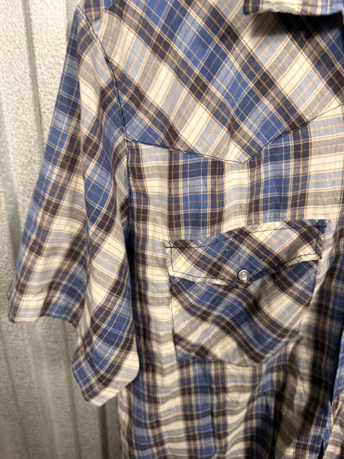 Other Vintage Canyon Guide Western Pearl Snap Short Sleeve Shirt Size US L / EU 52-54 / 3 - 7 Thumbnail