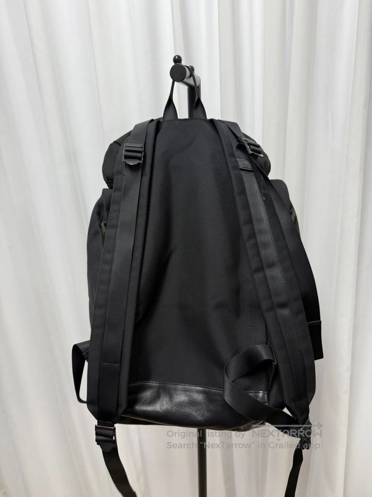 Yohji Yamamoto yohji yamamoto pour homme backpack with leather details. Size ONE SIZE - 7 Thumbnail