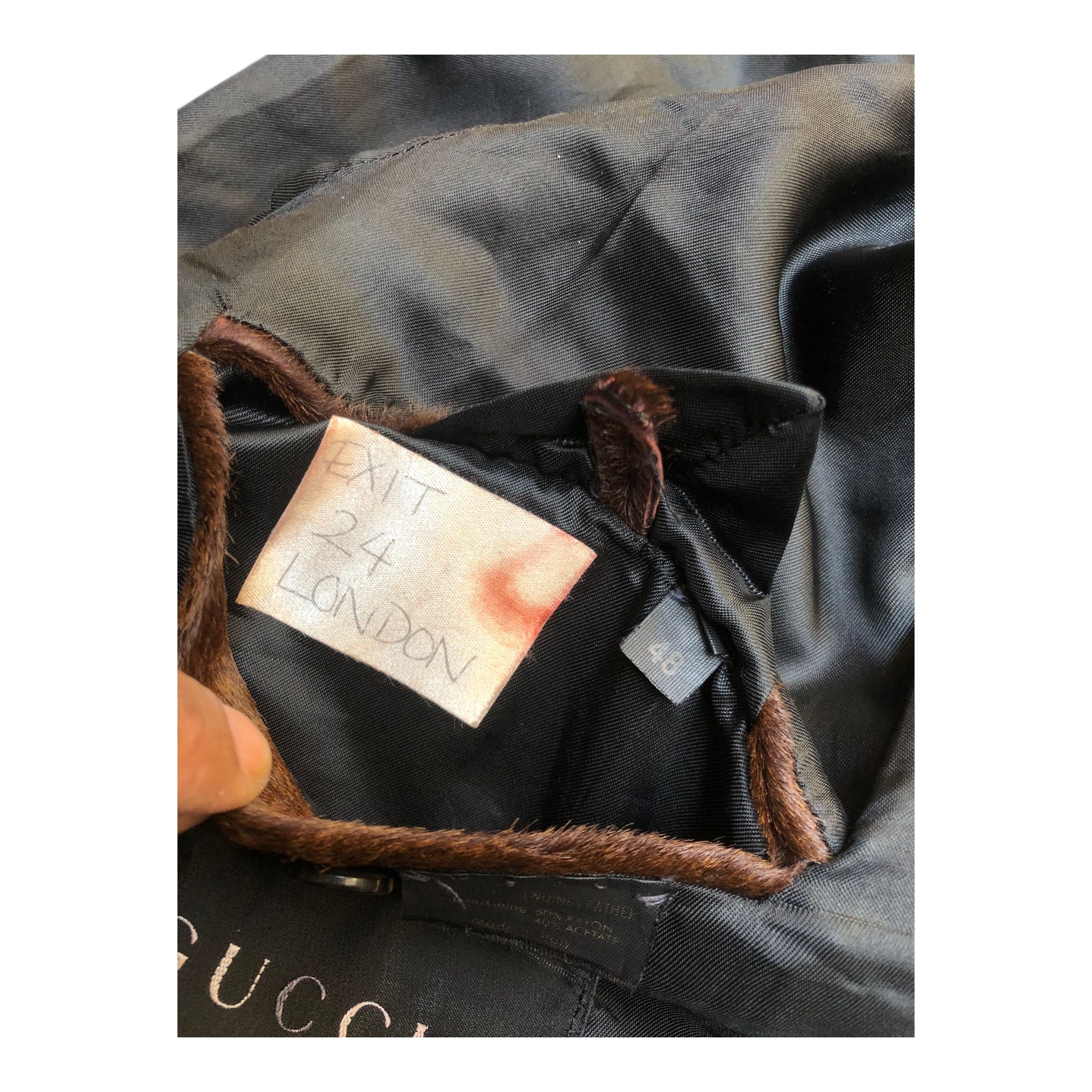 Gucci 🔥💯Rare GUCCI by TOM FORD Pony Hair Jacket A/W00' Runaway Size US M / EU 48-50 / 2 - 13 Thumbnail