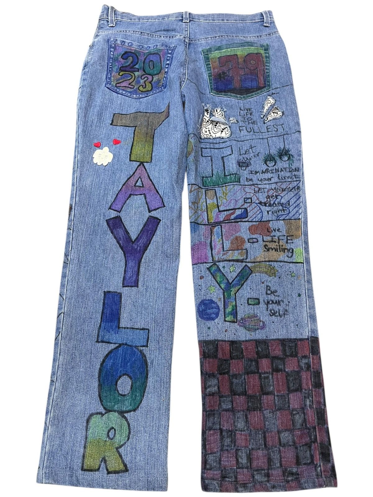 Japanese Brand Vintage Gloria Vanderbilt Grafitti Denim Size US 30 / EU 46 - 6 Thumbnail