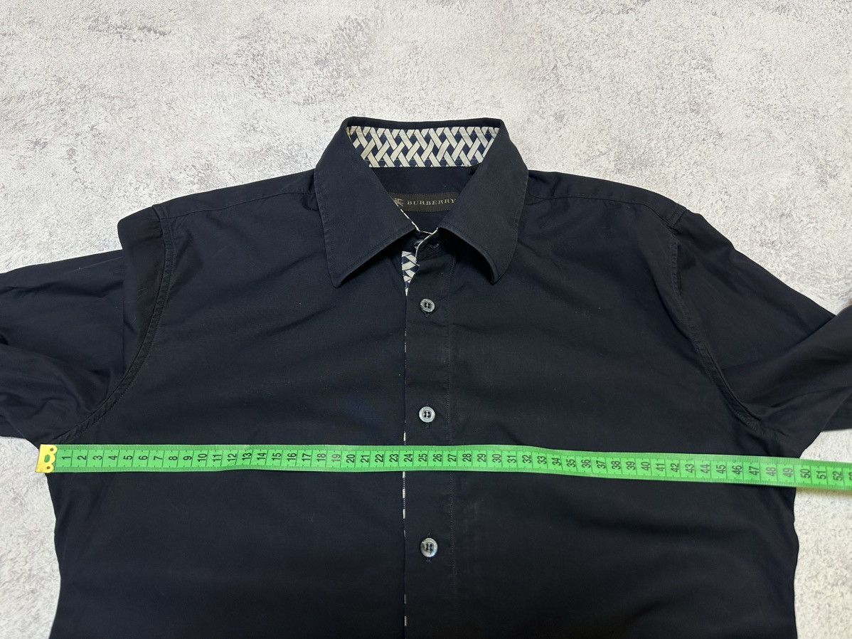Burberry × Vintage Shirt Button up long sleeve Burberry 39-15 made in Italy Size US S / EU 44-46 / 1 - 10 Thumbnail