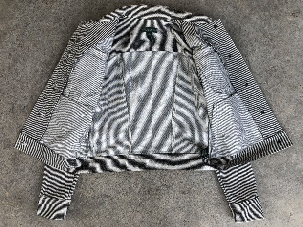 Lauren Ralph Lauren LRL Ralph Lauren Hickory Stripe Denim Jacket Size US S / EU 44-46 / 1 - 9 Thumbnail