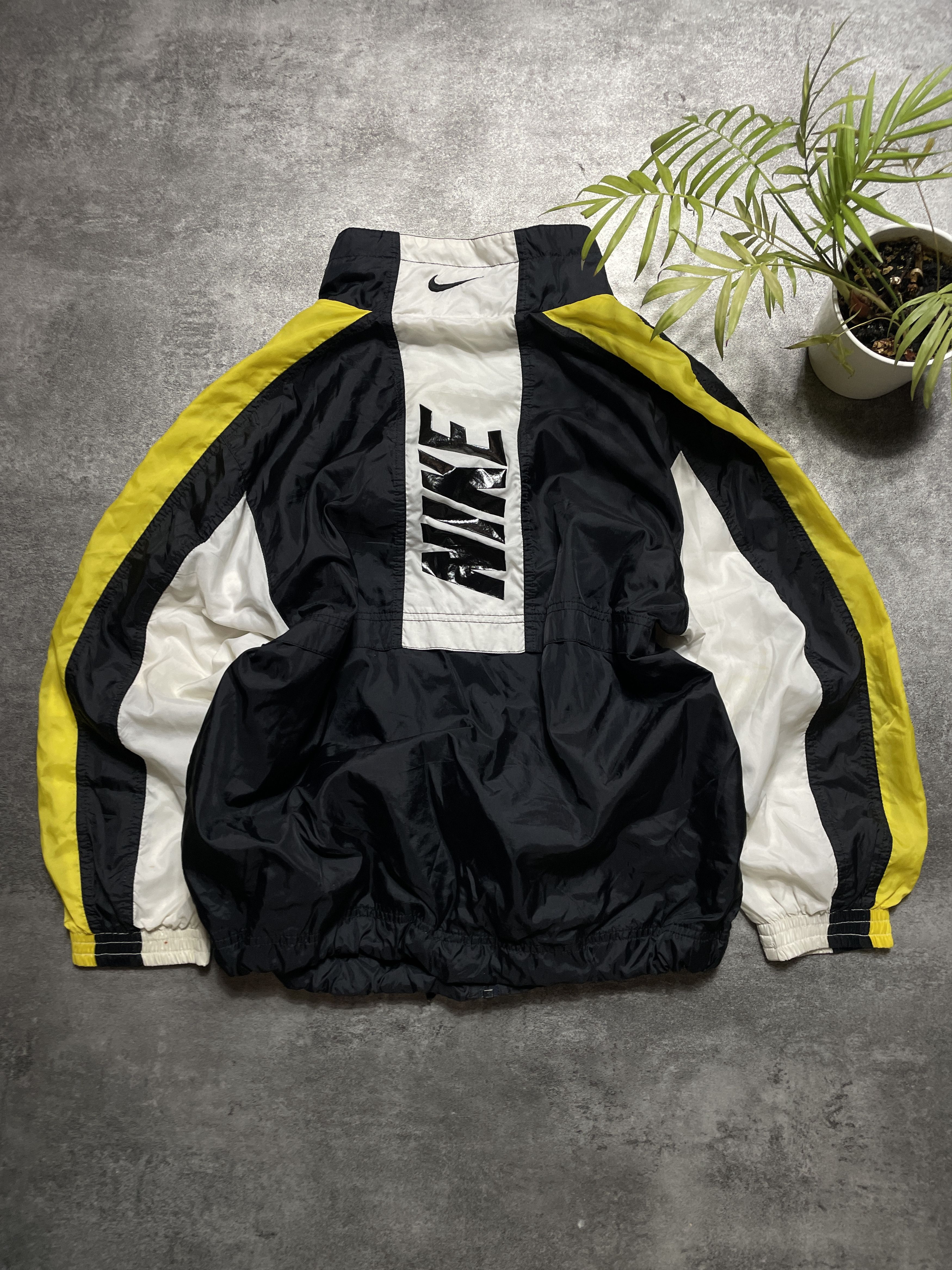 Nike ❗️RARE❗️Nike Vintage 90s Sweatshirt Zip Boxy Fit Rare Swoosh Size US XS / EU 42 / 0 - 4 Thumbnail