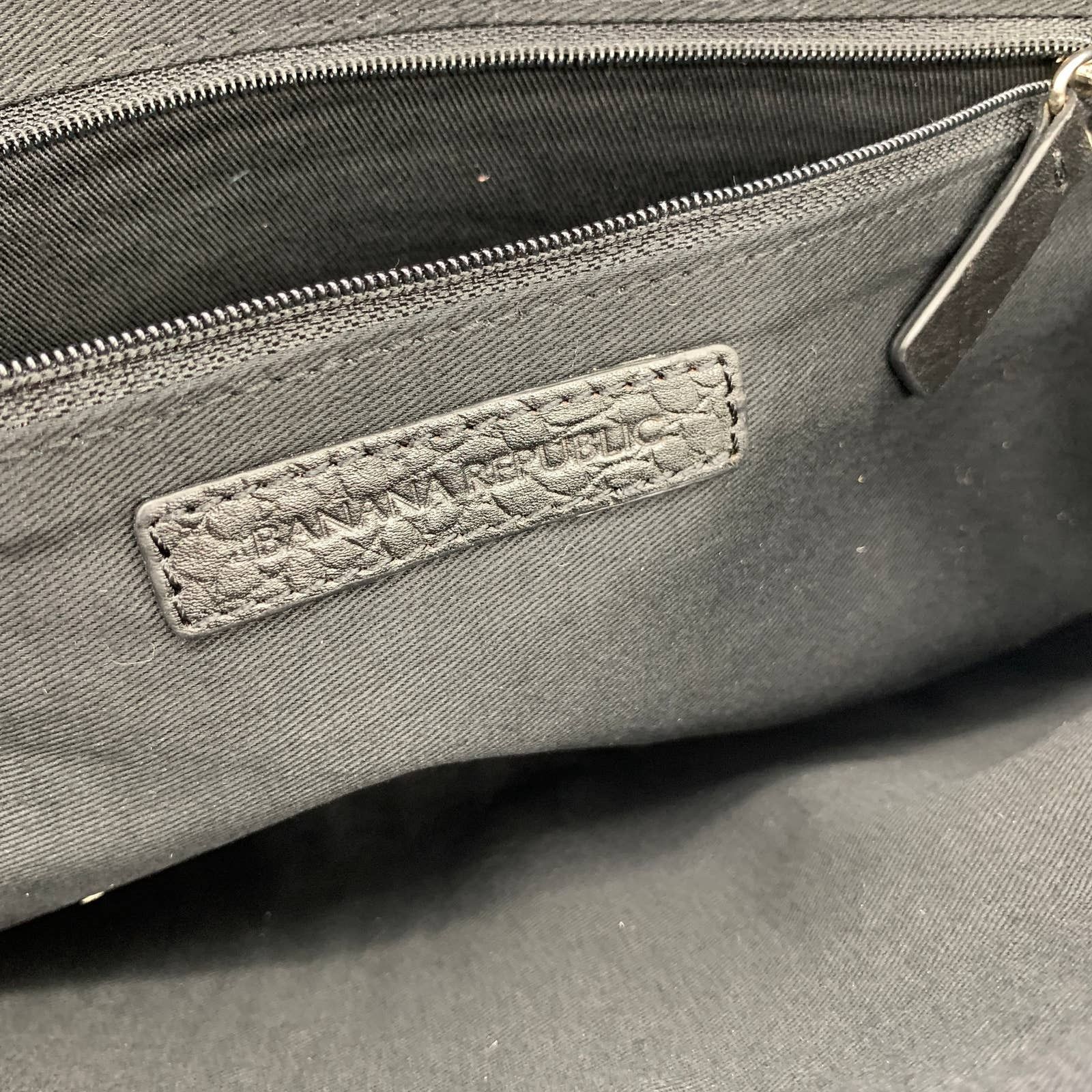 Banana Republic Banana Republic Black Straw Crossbody Purse Womens Medium Size ONE SIZE - 9 Thumbnail