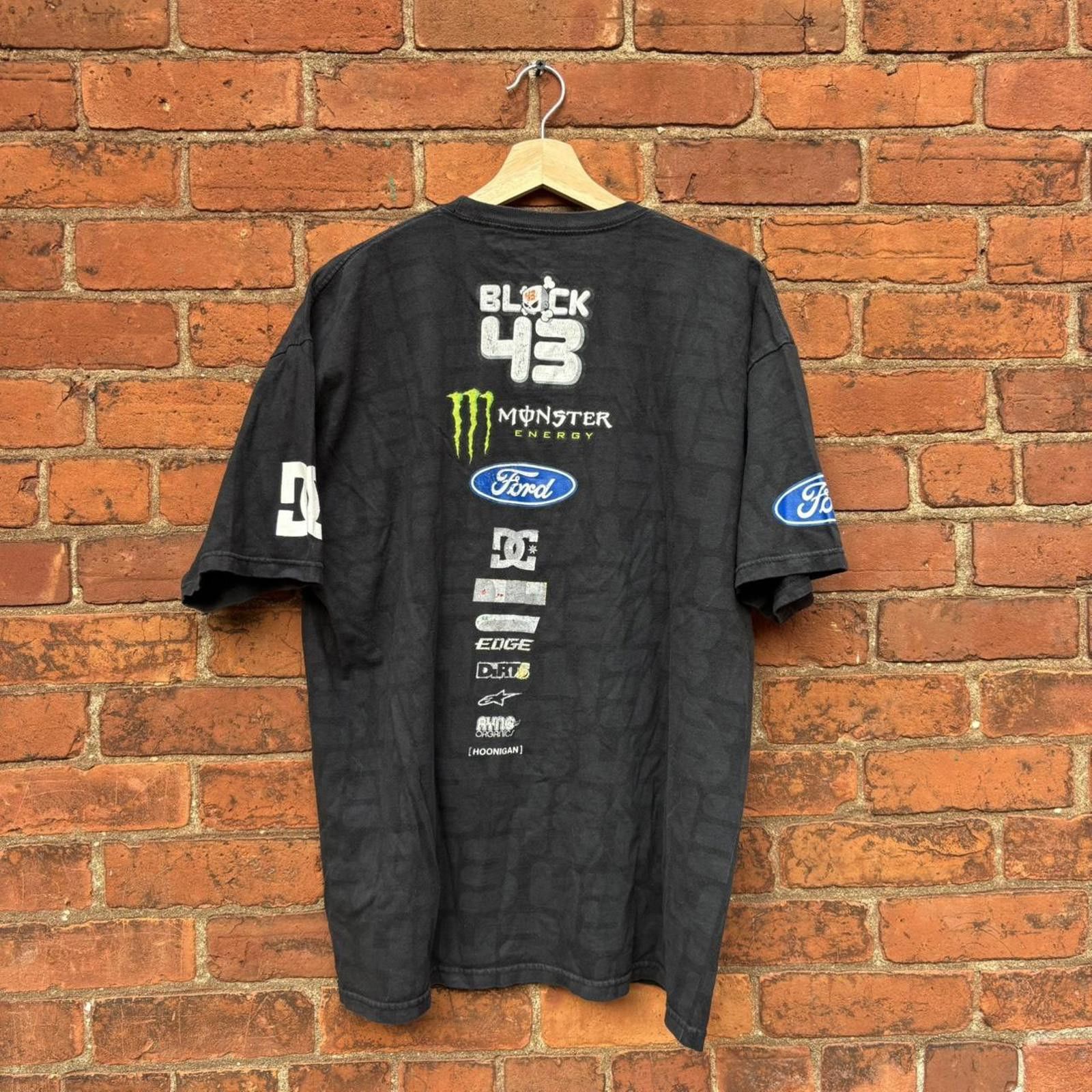 Designer monster energy drink dc shoes Ken block racing t shirt XL Size US XL / EU 56 / 4 - 4 Thumbnail
