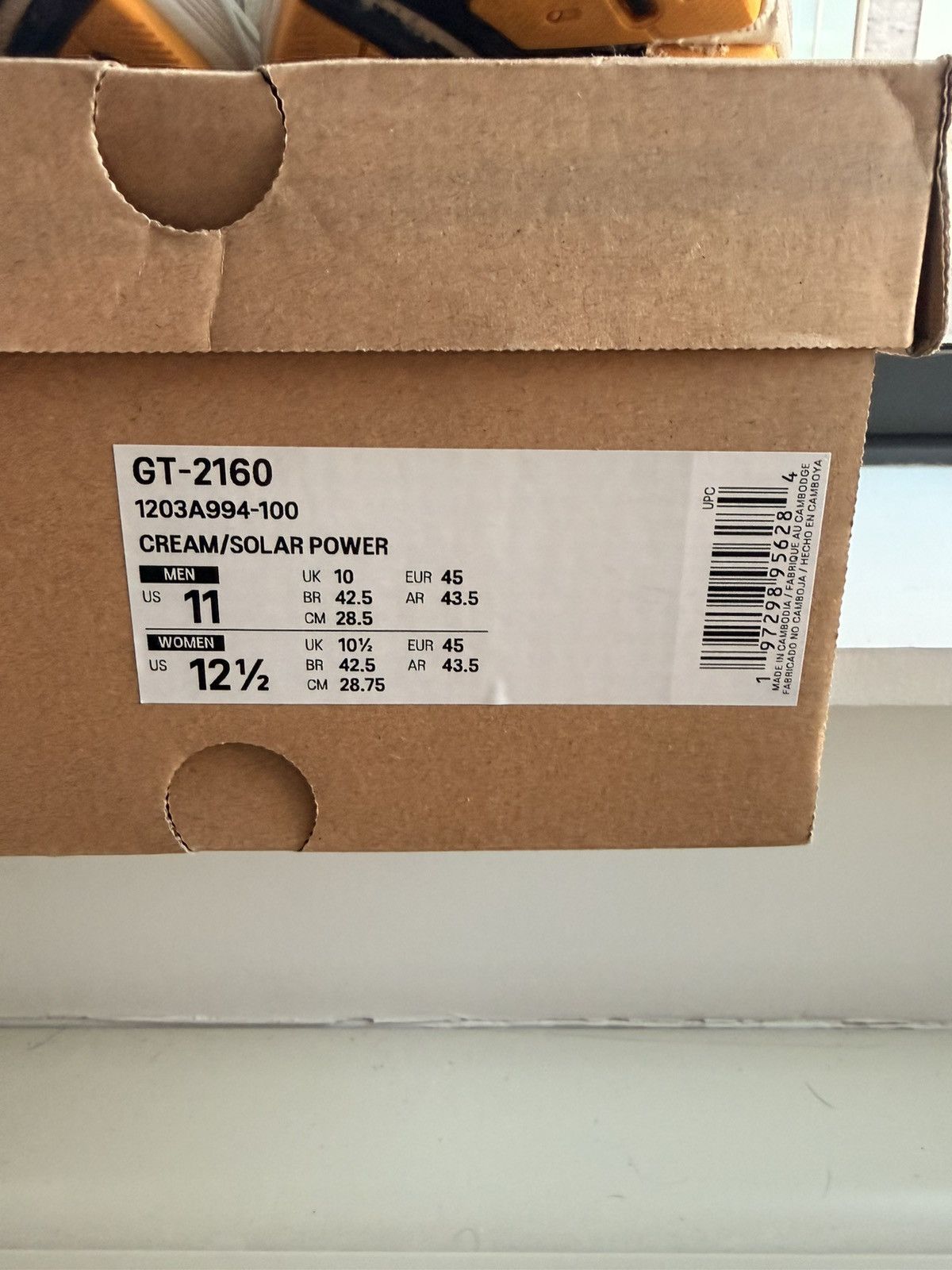 Asics × Kith Kith for Asics GT-2160 Size US 11 / EU 44 - 12 Thumbnail