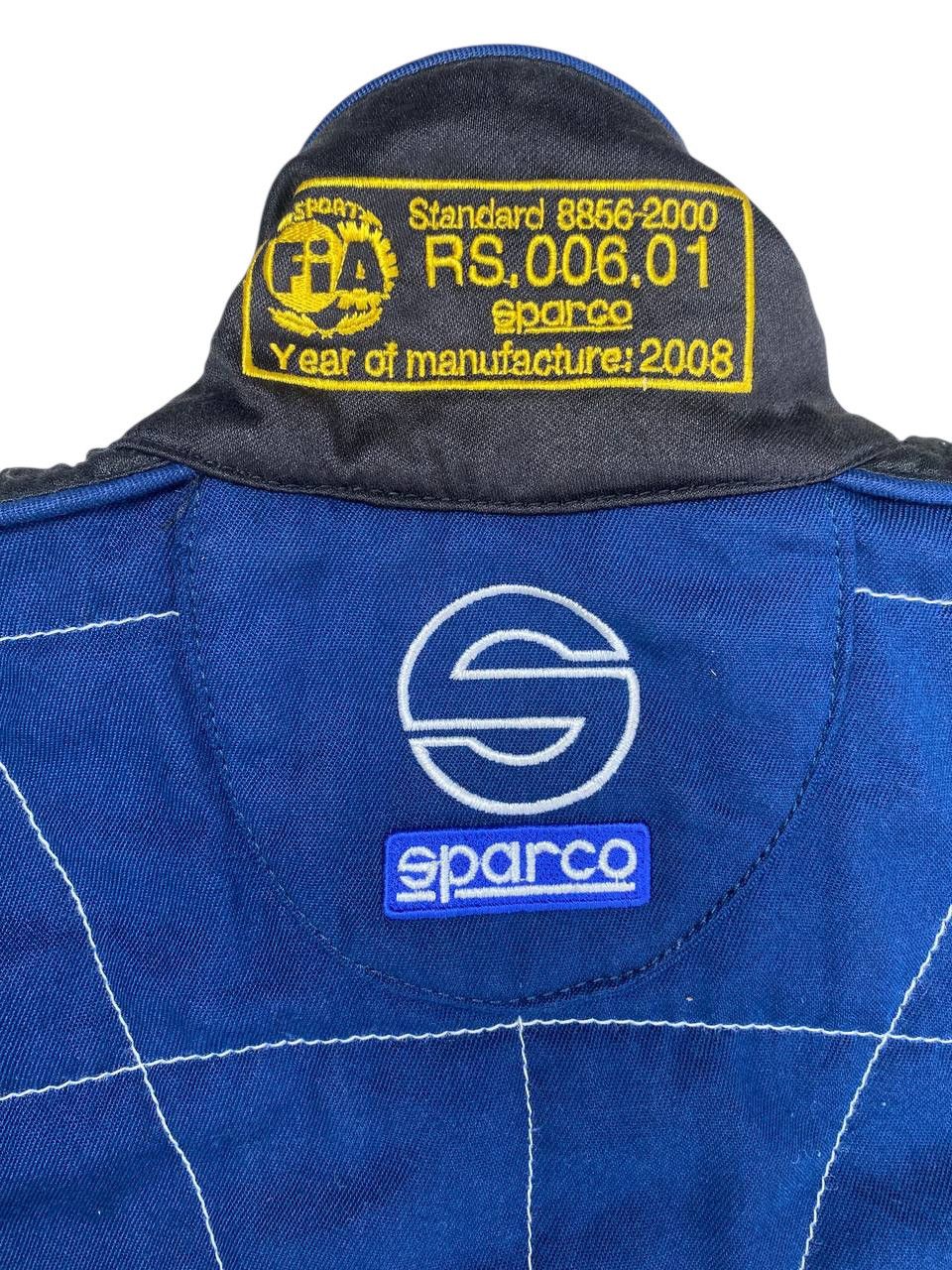 Formula 1 2008 Takeshi Kobayashi Sparco Racing Suit Size US 34 / EU 50 - 14 Thumbnail