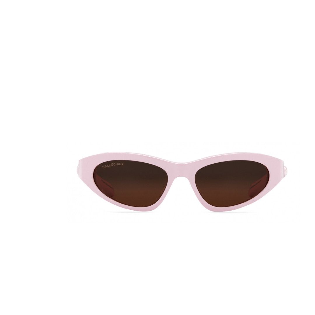o1s1rm0324 Size: OS Twist Cat Sunglasses in Light Pink