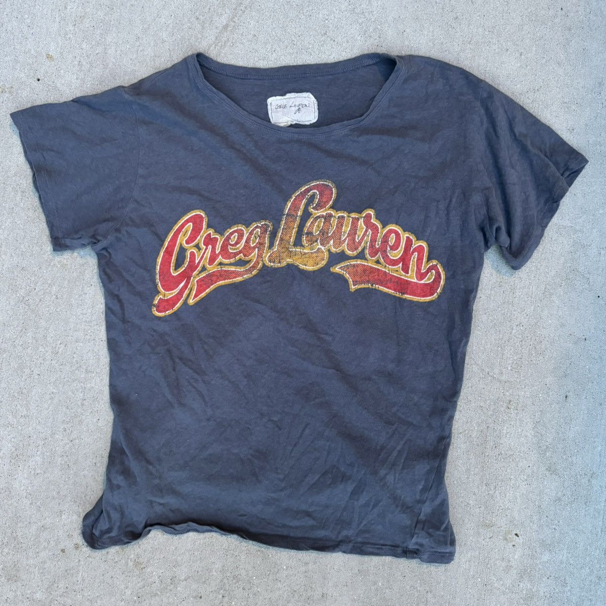 Greg Lauren Greg Lauren cropped T shirt Size US S / EU 44-46 / 1 - 1 Thumbnail