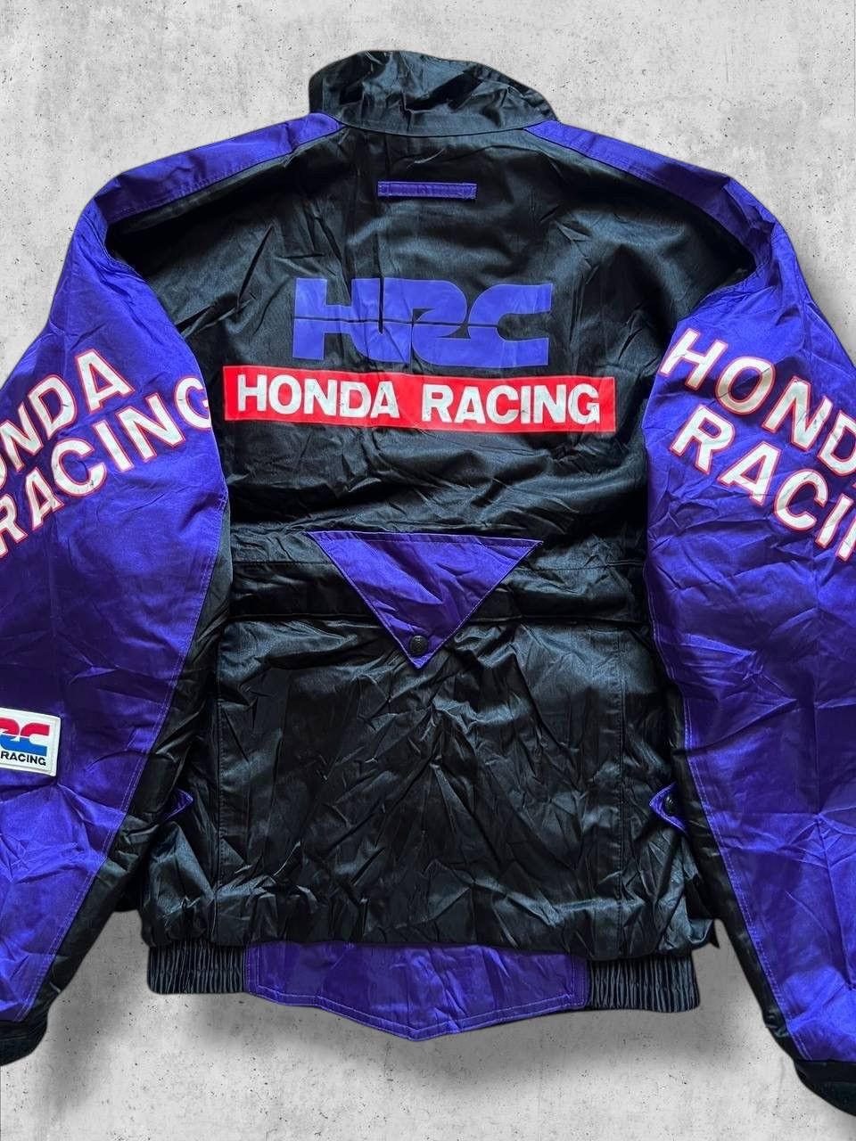 Other Vintage HONDA RACING Jacket 90s Retro Cars Moto Bomber track Size US XXL / EU 58 / 5 - 3 Thumbnail