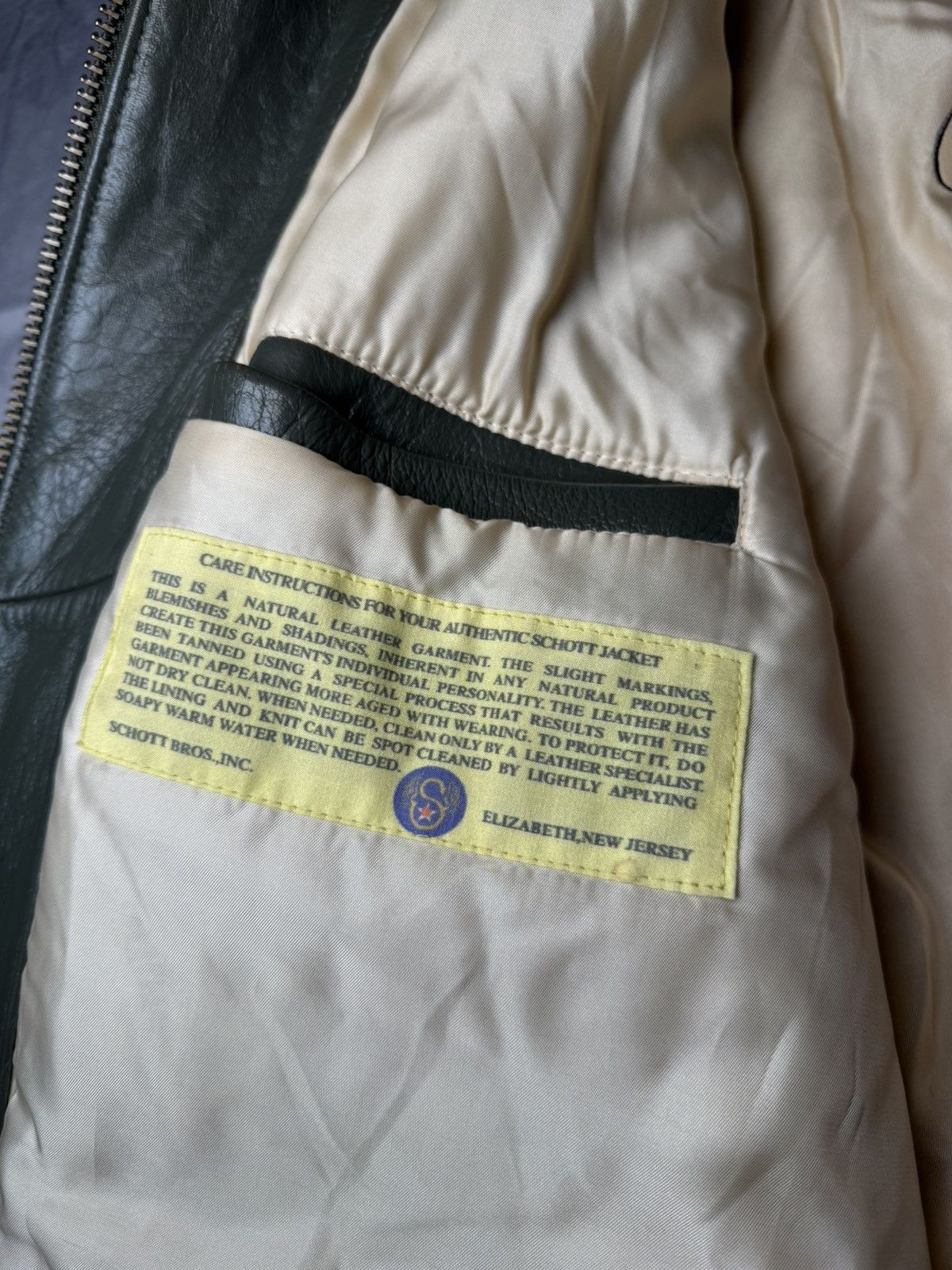Schott × Vintage SCHOTT NYC G-1, US NAVY LEATHER BOMBER JACKET Size US XXL / EU 58 / 5 - 10 Thumbnail