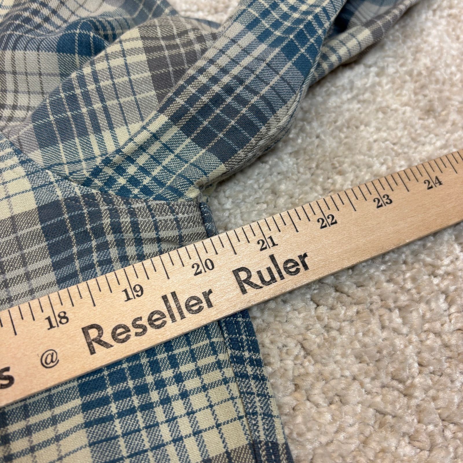 RRL Ralph Lauren RRL Double RL Ralph Lauren Plaid Flannel Shirt Men S Western Size US S / EU 44-46 / 1 - 5 Thumbnail