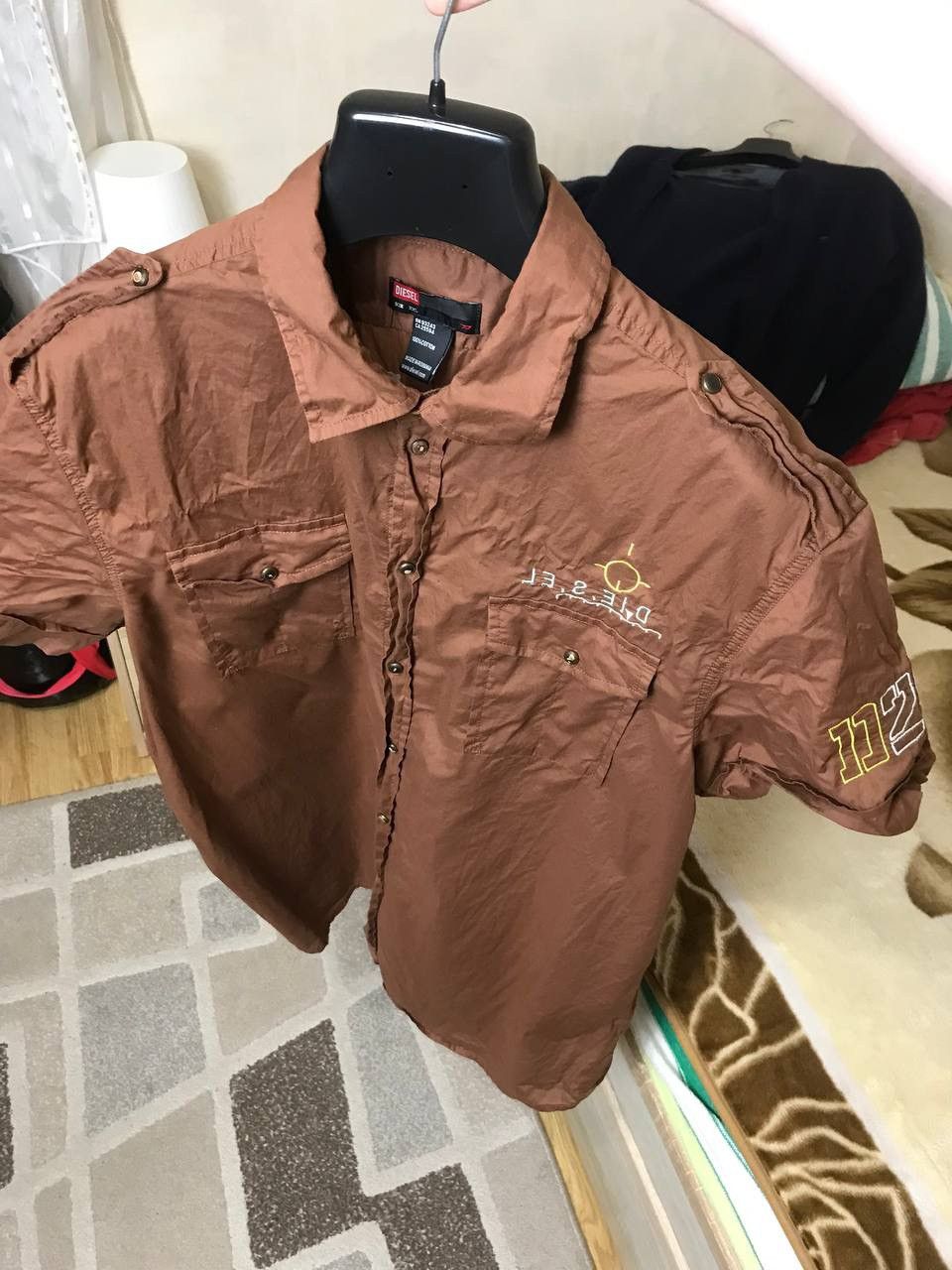 Diesel 🔥 Vintage Diesel Lost Paradise Hawaiian Shirt Y2K Japan Size US XXL / EU 58 / 5 - 5 Thumbnail