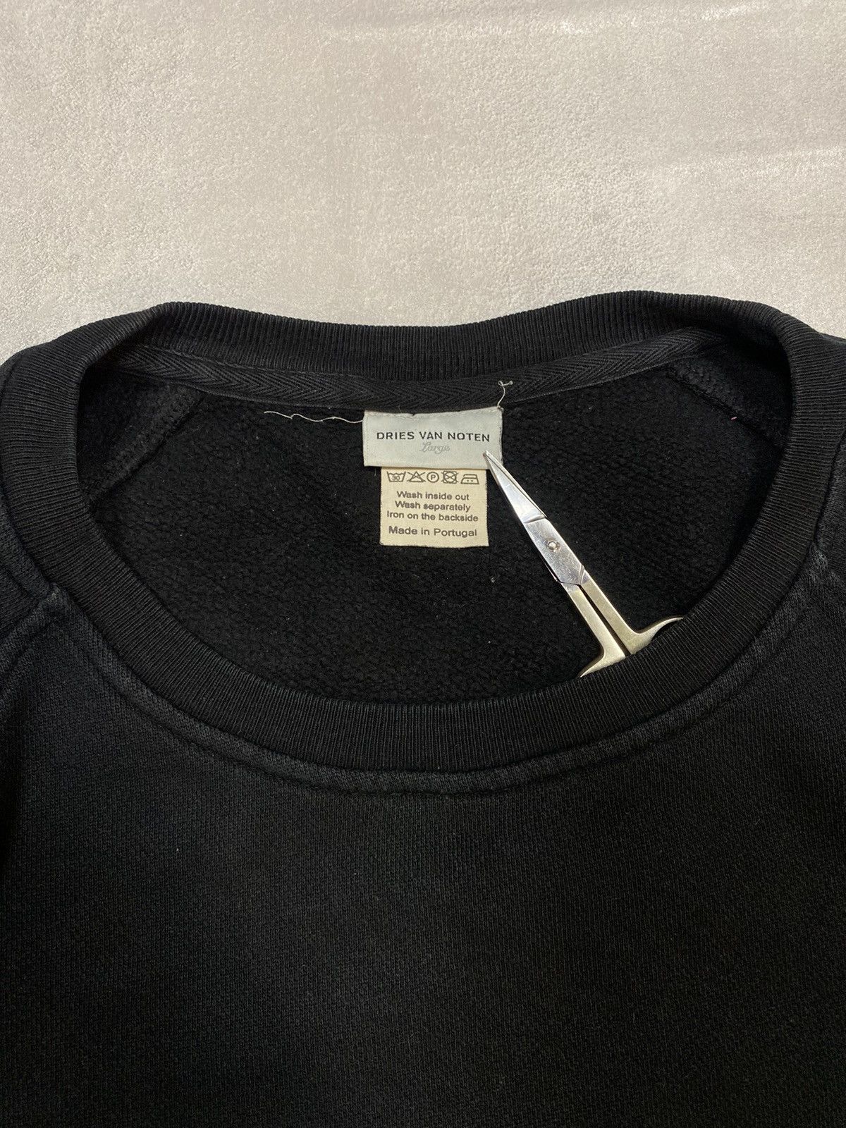 Dries Van Noten Vintage Dries Van Noten sweathirt frored logo streetwear Size US L / EU 52-54 / 3 - 7 Thumbnail