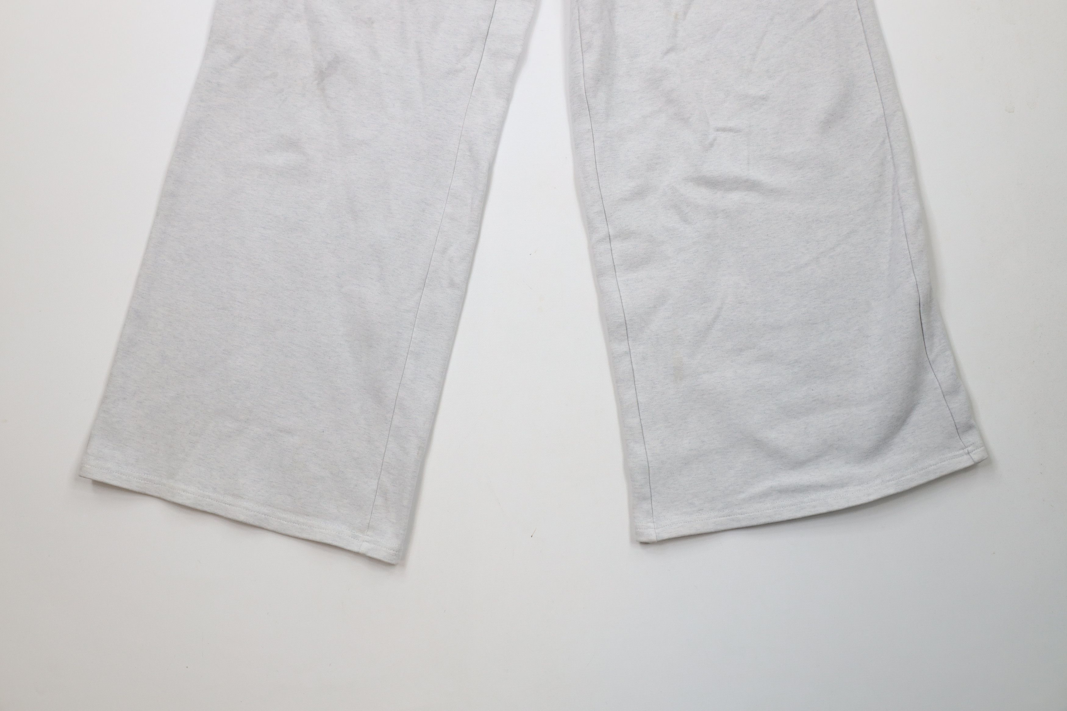 Vintage Zyia Active Faded Heavyweight Wide Leg Sweatpants Pants Gray Size 26" / US 2 / IT 38 - 4 Thumbnail