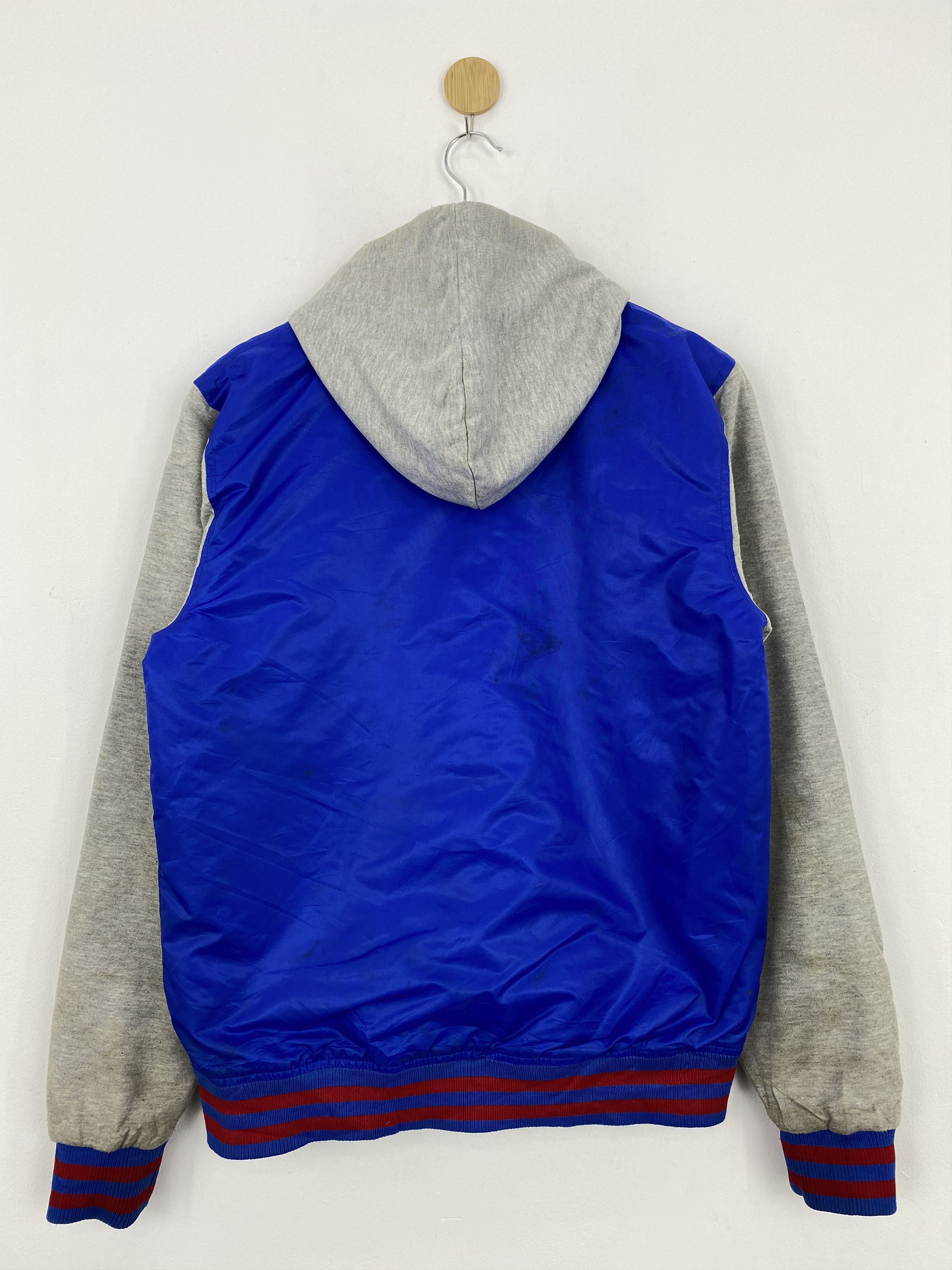 Majestic Vintage New York Coach Hoodie Bomber Jacket J1835 Size US M / EU 48-50 / 2 - 3 Thumbnail