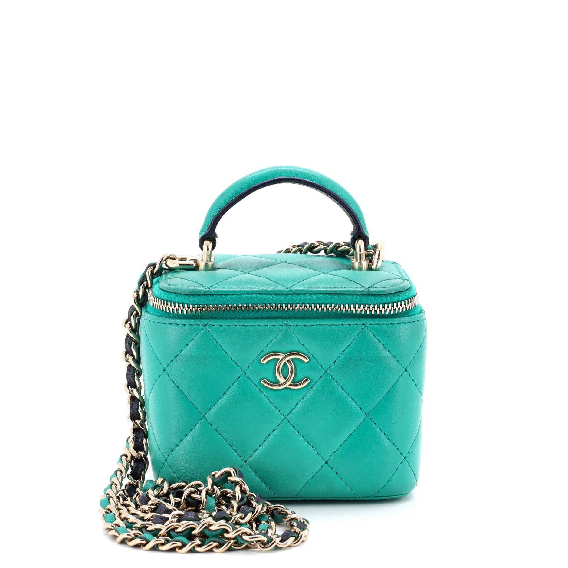 Chanel Classic Top Handle Vanity Case with Chain Size ONE SIZE - 1 Thumbnail