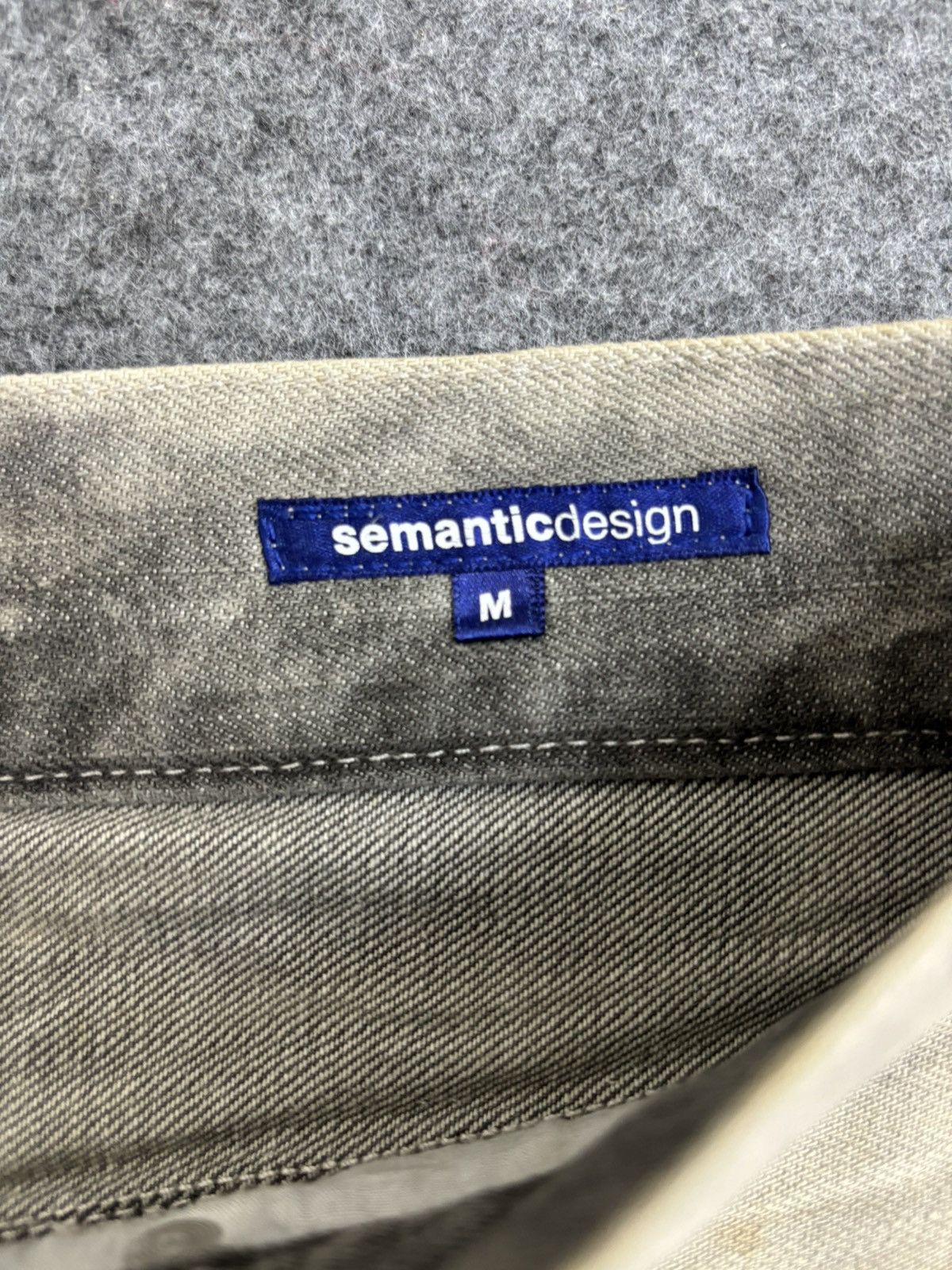 semanticdesign 💥Insane Style semanticdesign Sick Fade Pnk Metal Denim F544 Size US 31 - 12 Thumbnail