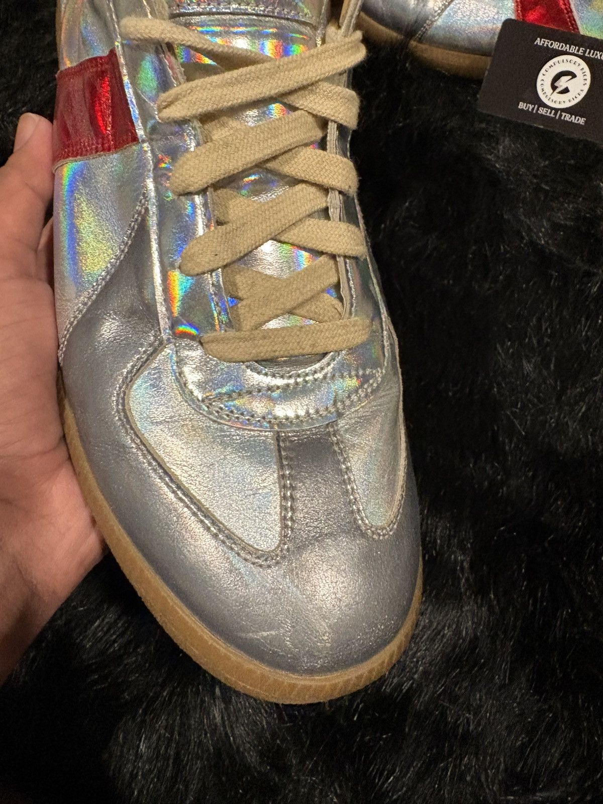 Maison Margiela Maison Margiela Chrome GAT Size US 12 / EU 45 - 8 Thumbnail