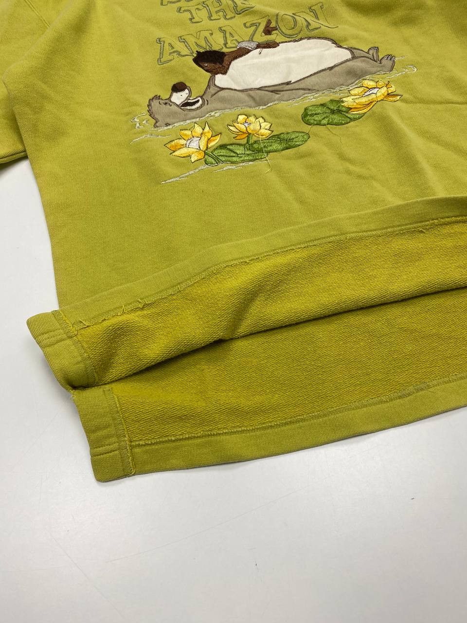 Iceberg Iceberg 2000s Green 42 Vintage Sweatshirt "Save the Amazon" Size M / US 6-8 / IT 42-44 - 5 Thumbnail
