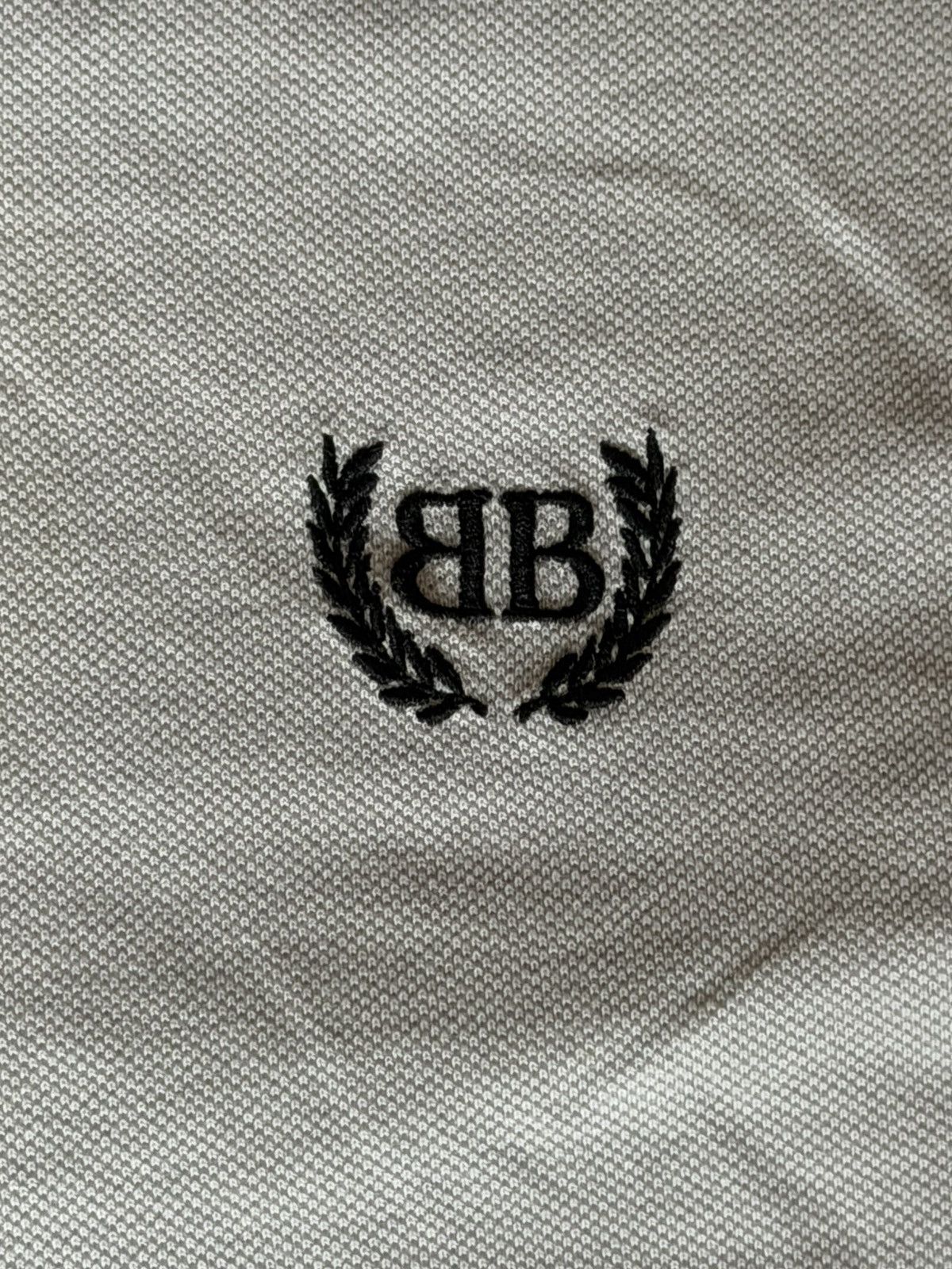 Balenciaga Balenciaga Distressed embroidered cotton-piqué polo shirt Size US L / EU 52-54 / 3 - 2 Thumbnail