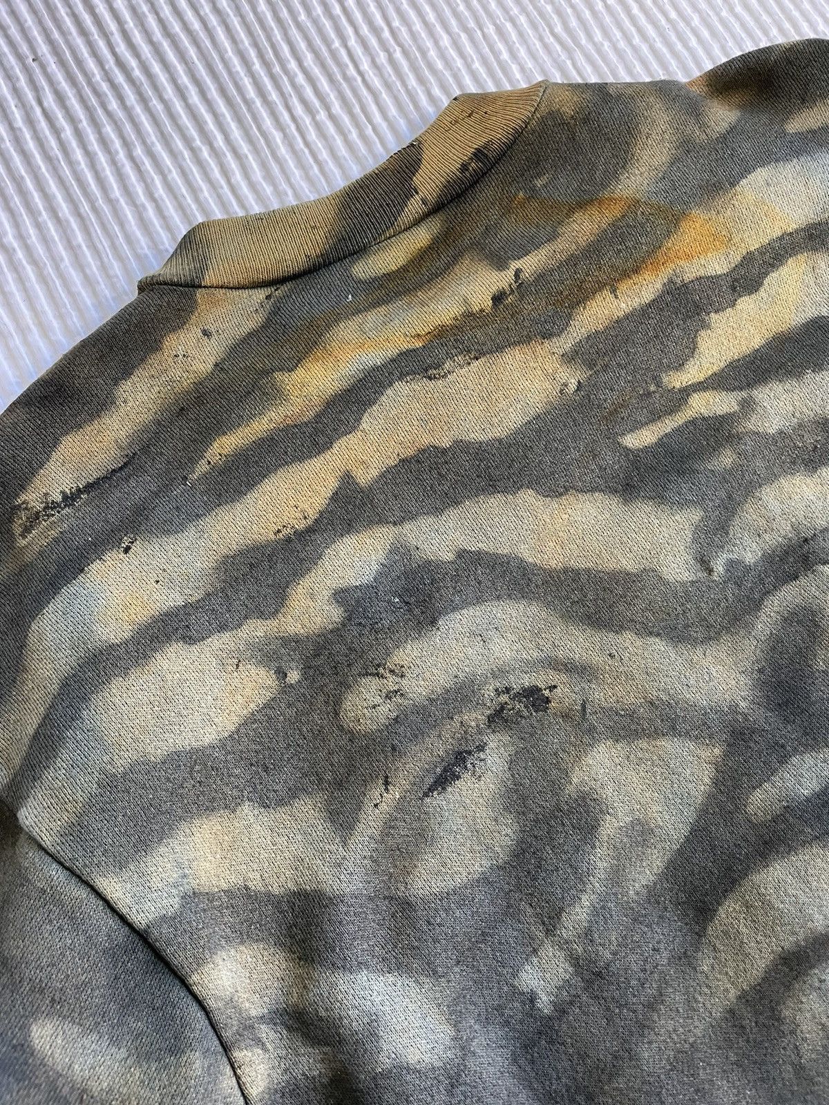 Handmade Rust Indigo Tiger Hand Camo Crewneck Size US L / EU 52-54 / 3 - 12 Thumbnail