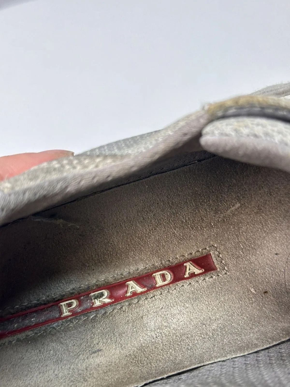 Prada Vintage American Prada Shoes faded Shoes Avantgarde Red Tab Size US 7 / EU 40 - 13 Thumbnail