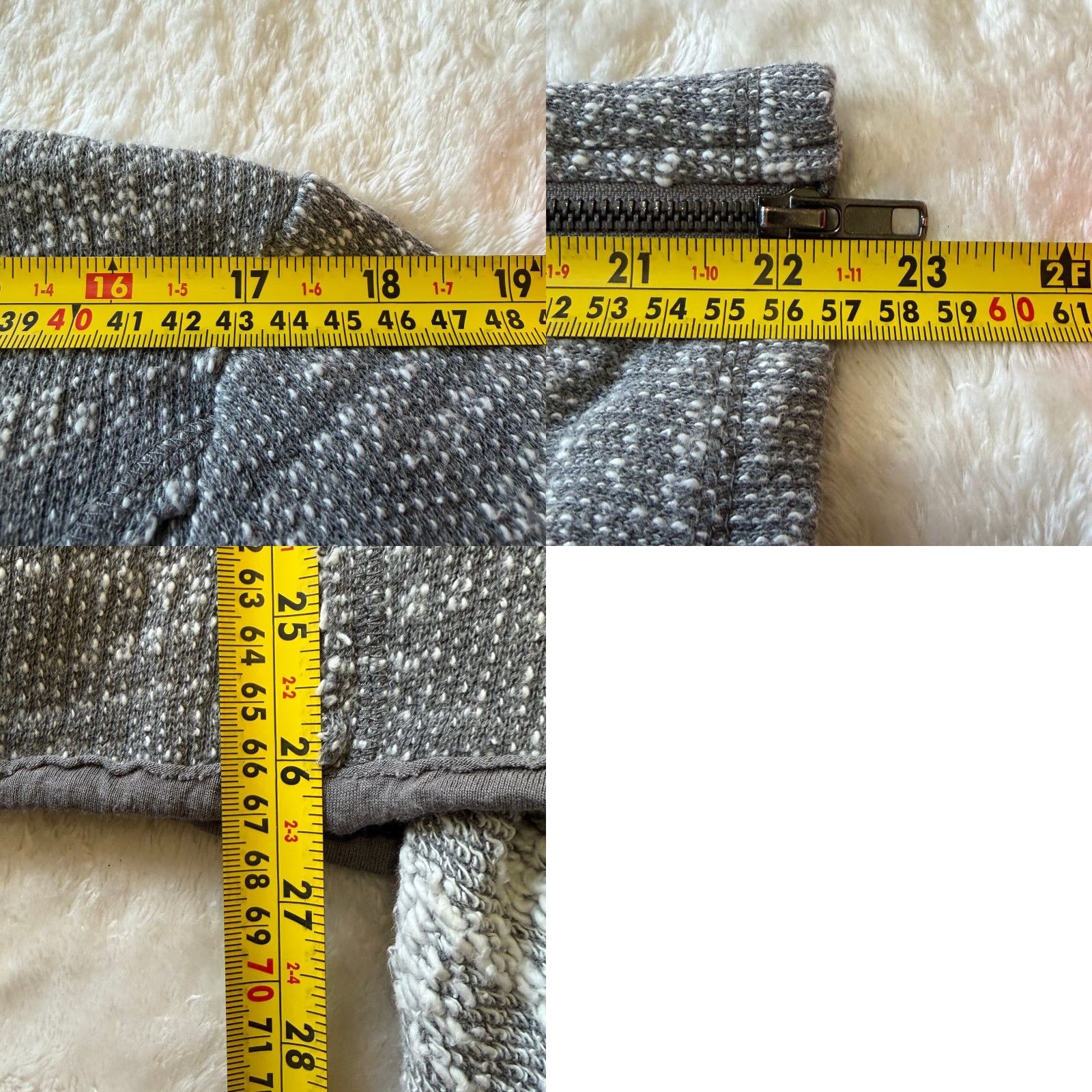 Free People Free People Cardigan Womens XS Gray Open Front Oversized Waterfall Knit Coat? Size XS / US 0-2 / IT 36-38 - 8 Thumbnail