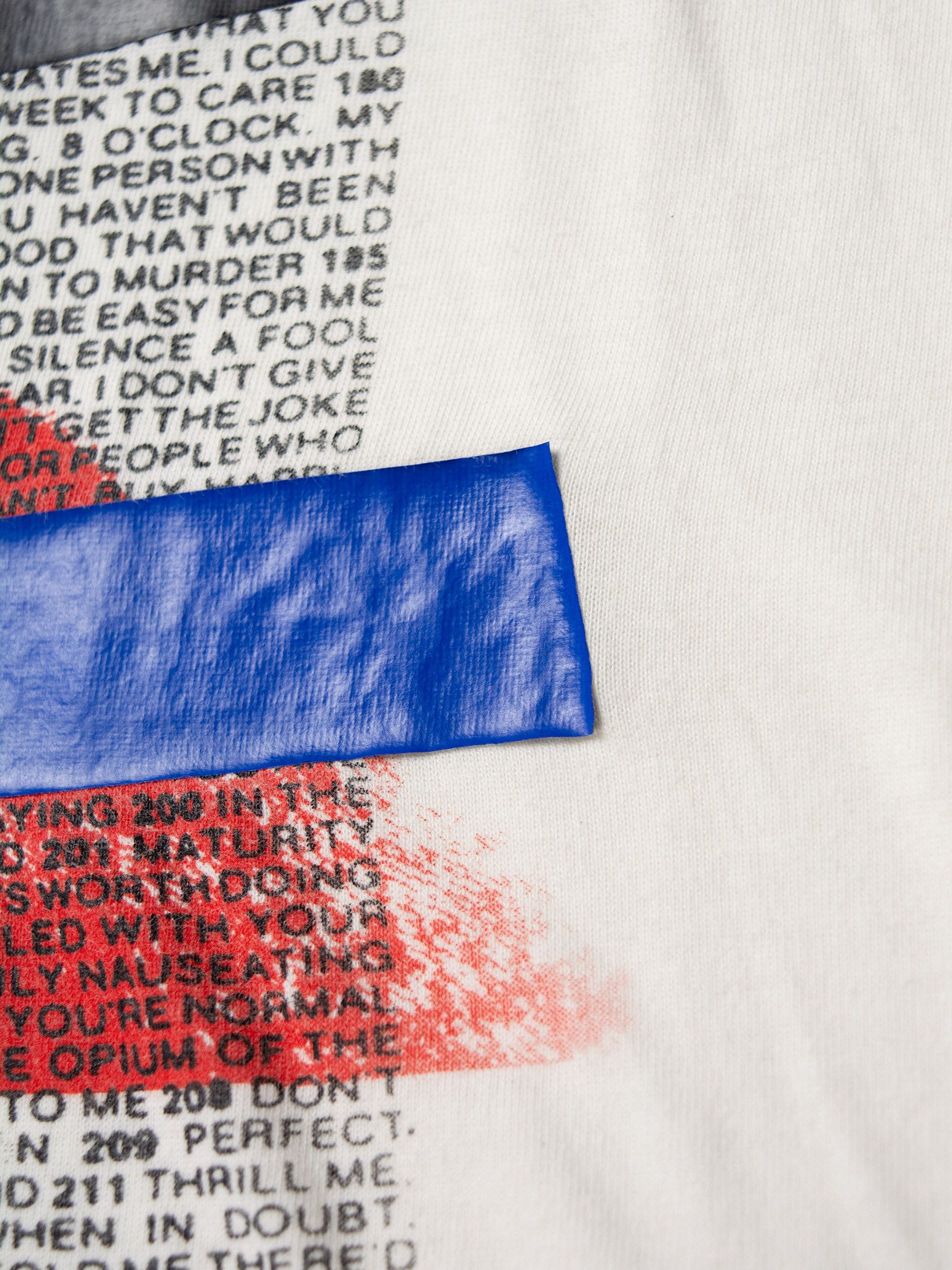 Raf Simons RAF by Raf Simons - S/S 2008 - graphic long-sleeve t-shirt Size US M / EU 48-50 / 2 - 5 Thumbnail