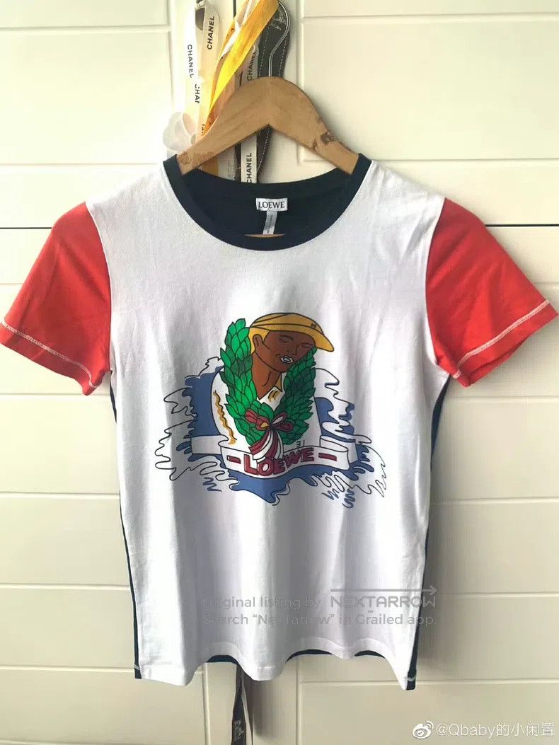 Loewe Loewe Mermaid Short-Sleeve T-Shirt Size S / US 4 / IT 40 - 2 Thumbnail